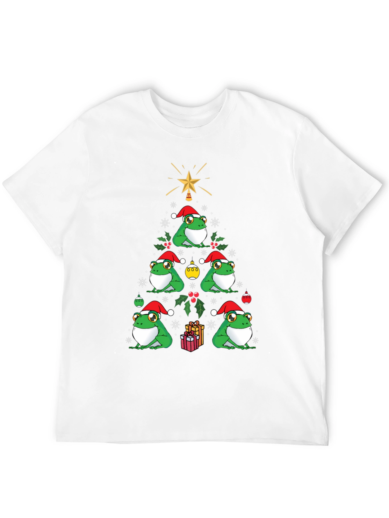 Christmas Frog Tree T-Shirt