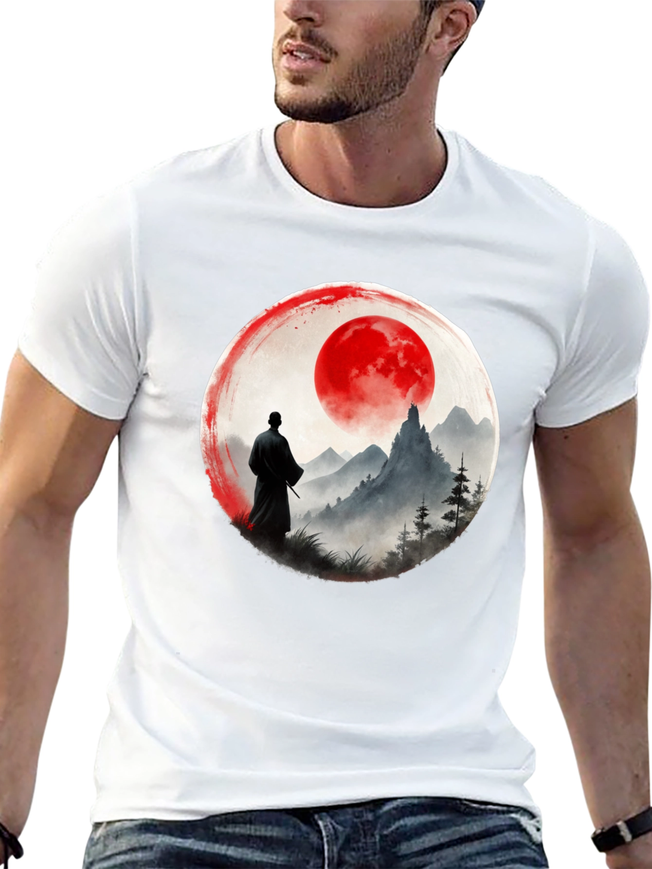 Samurai Sunset T-Shirt