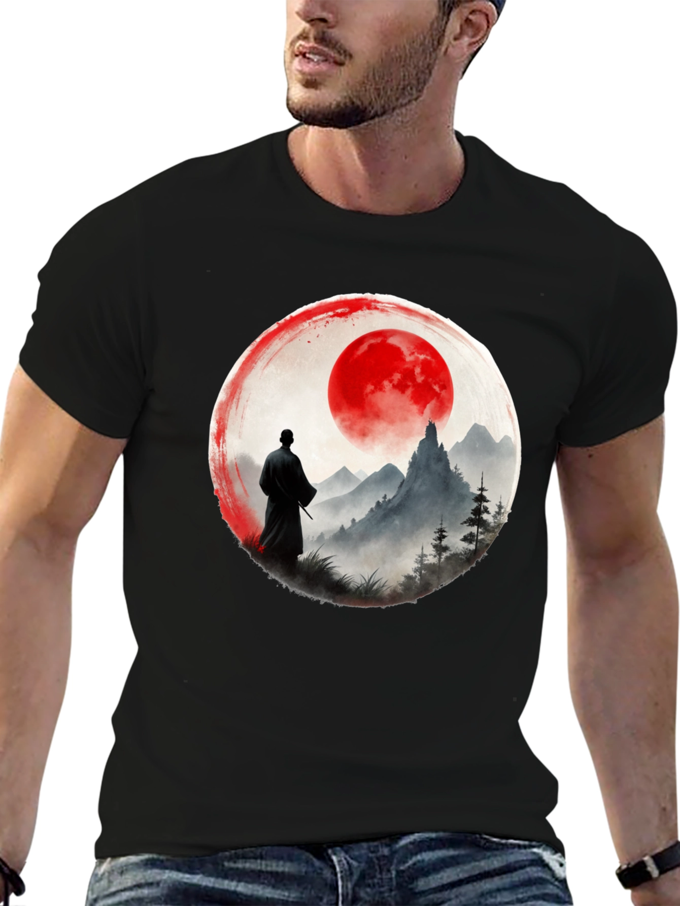 Samurai Sunset T-Shirt
