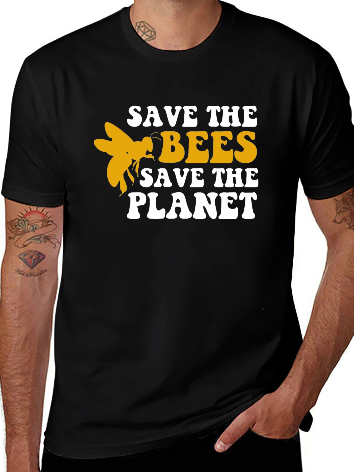 Save the Bees T-Shirt - Protect Our Planet