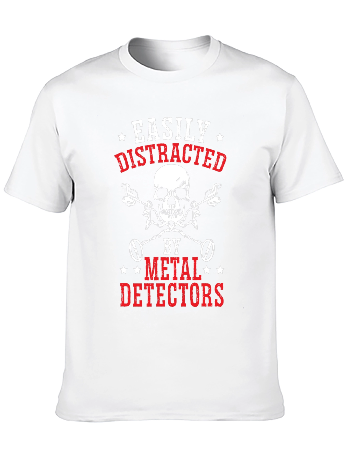 Easily Distracted by Metal Detectors T-Shirt