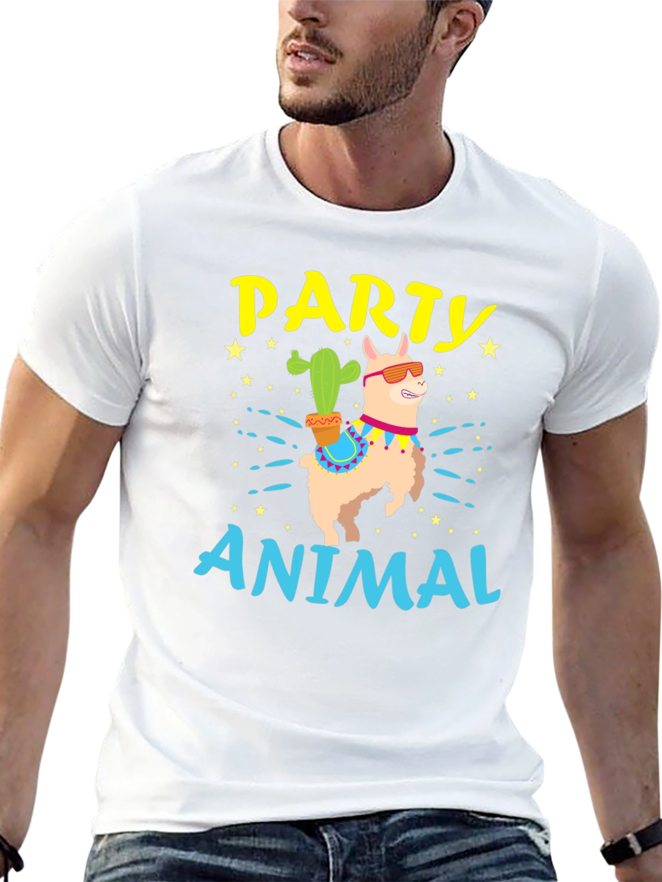 Party Animal Llama T-Shirt