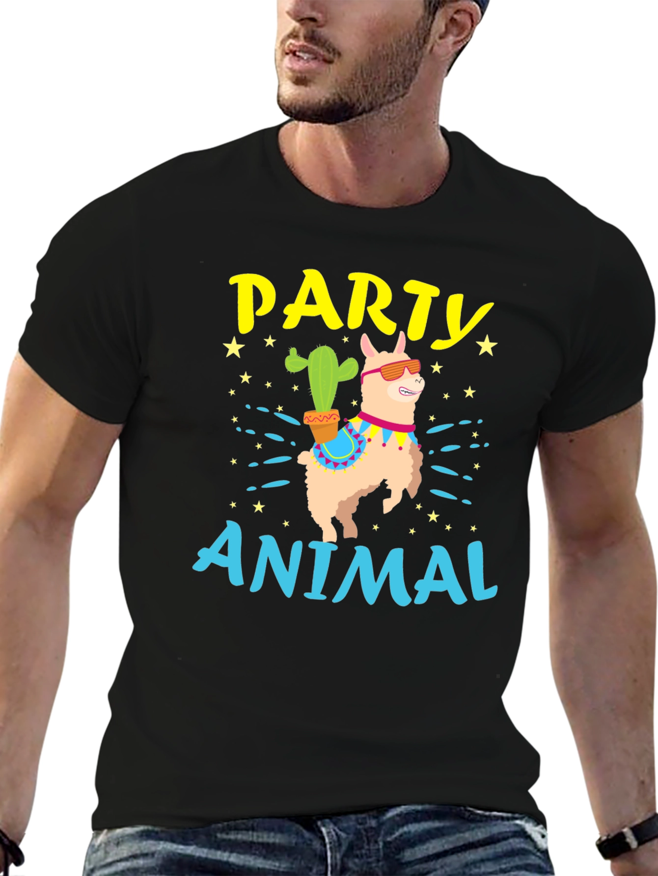 Party Animal Llama T-Shirt