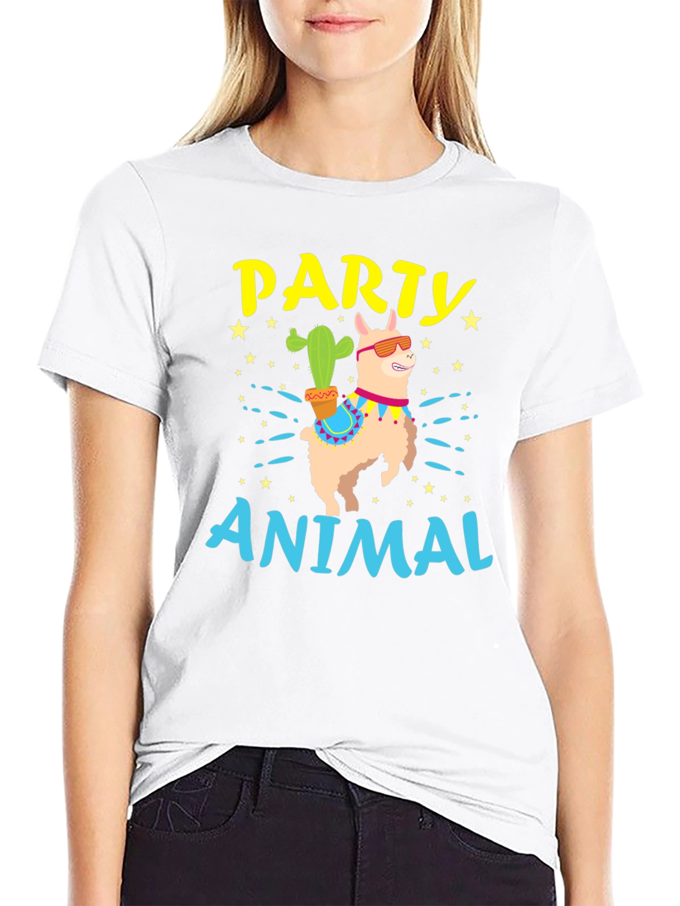 Party Animal Llama T-Shirt