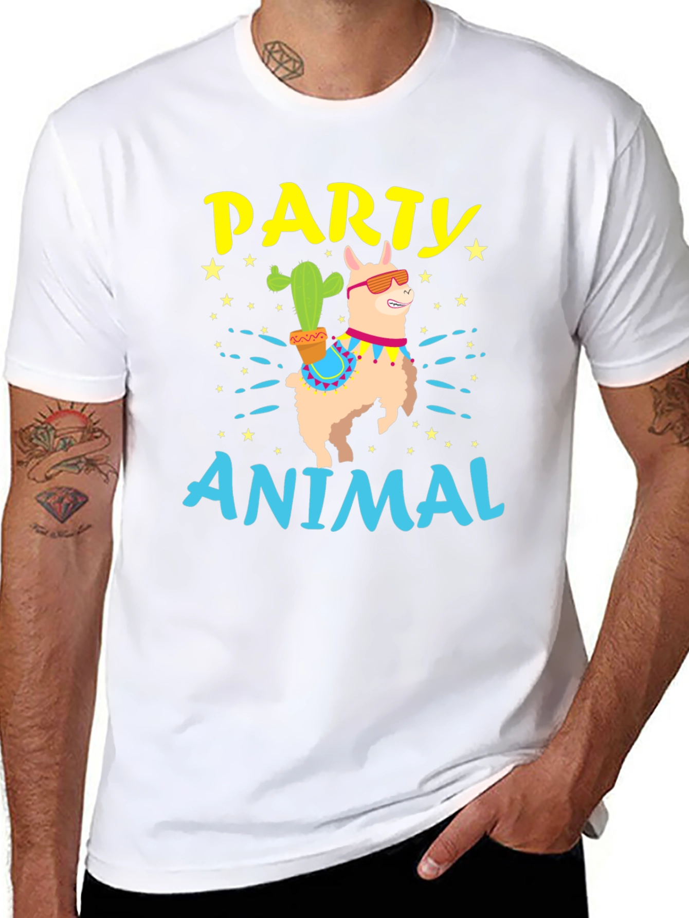 Party Animal Llama T-Shirt