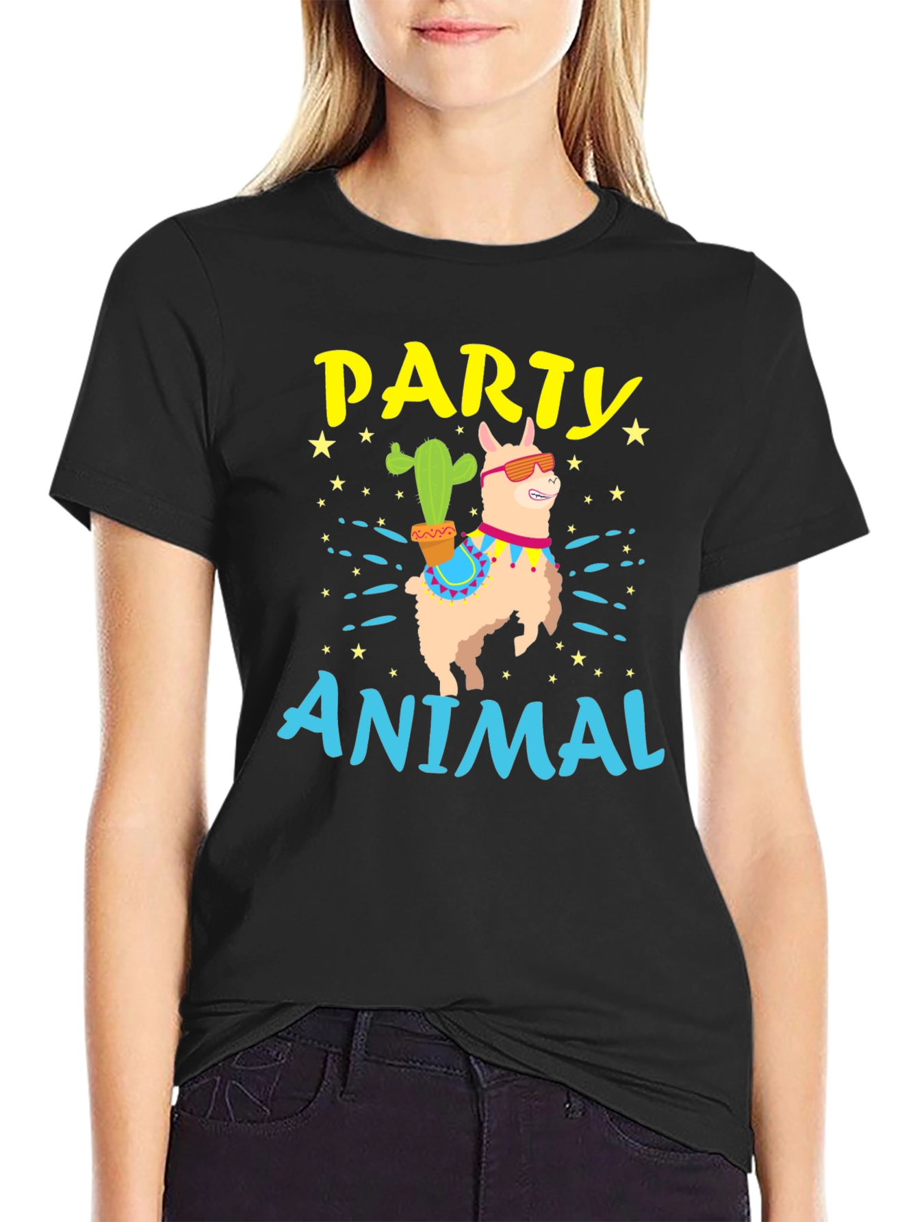 Party Animal Llama T-Shirt