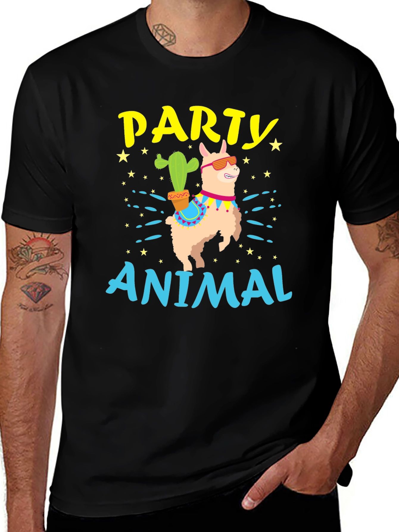 Party Animal Llama T-Shirt