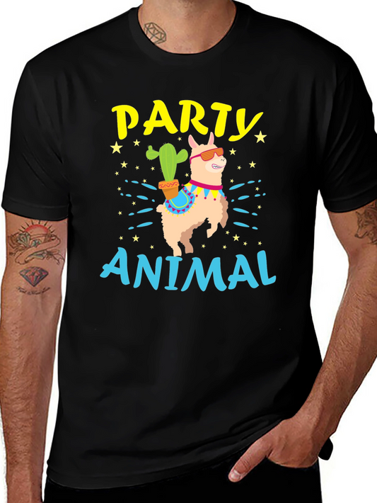 Party Animal Llama T-Shirt