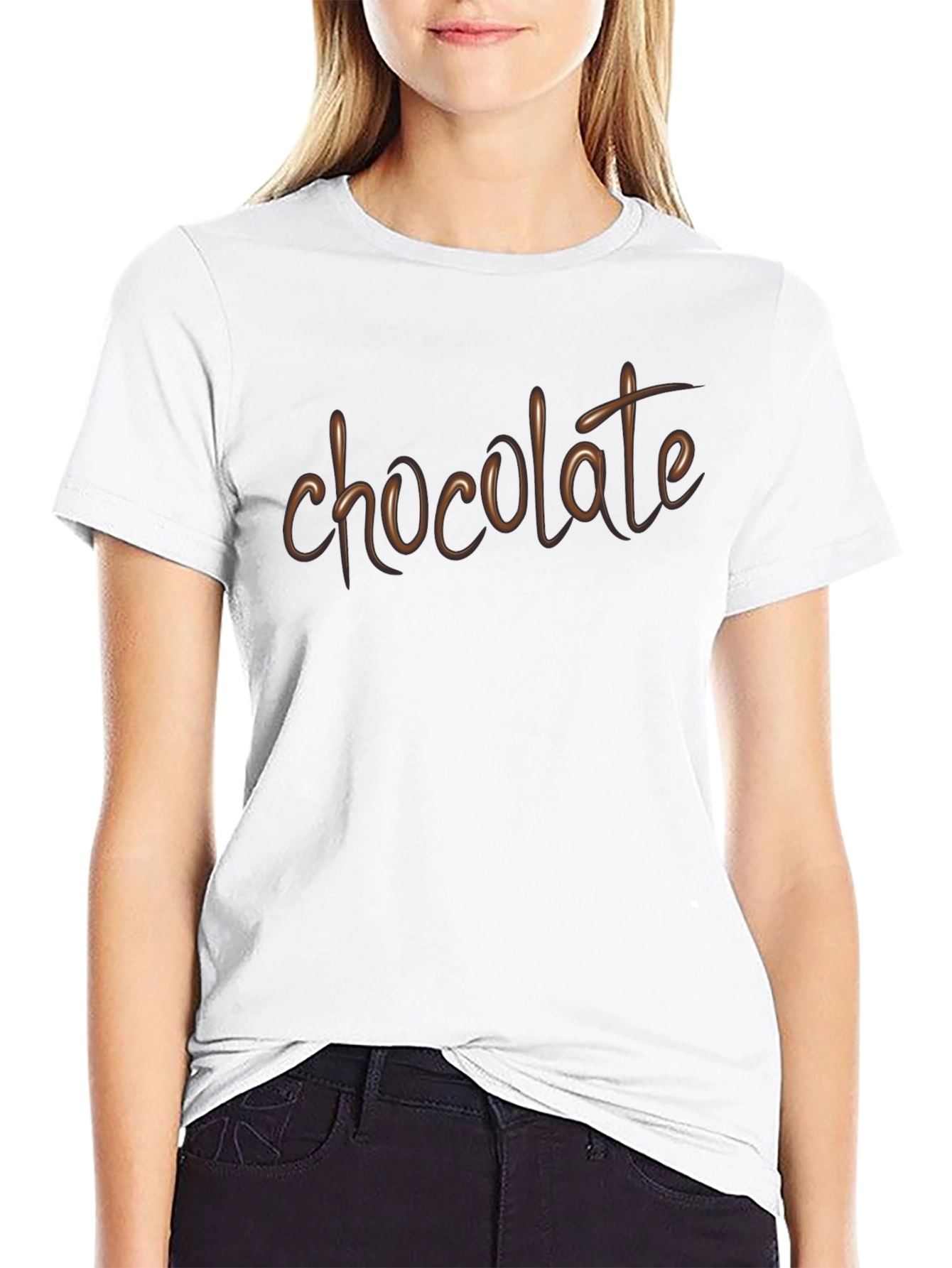 Chocolate Graphic Tee