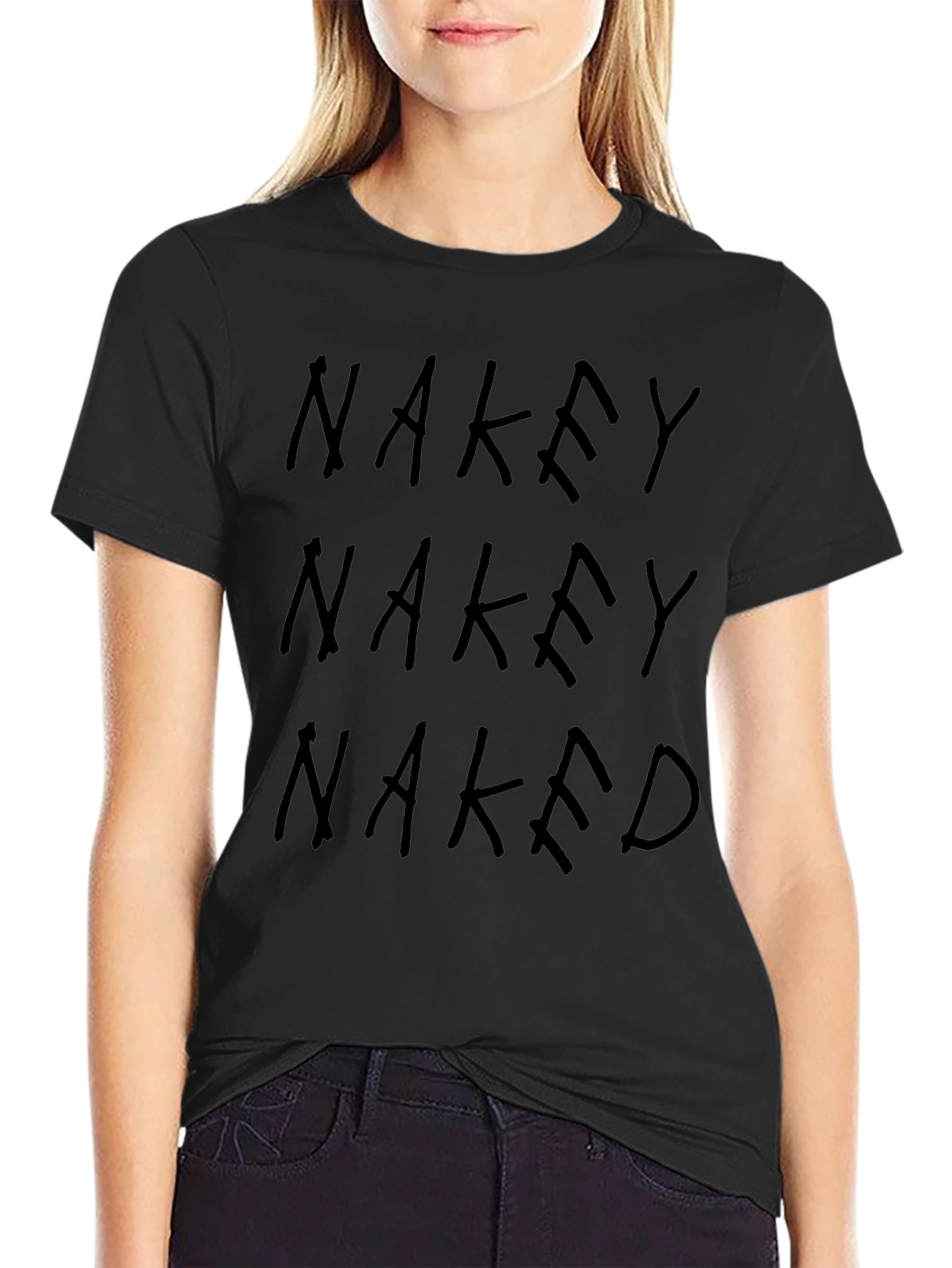 Nakey T-Shirt - Bold Graphic Tee