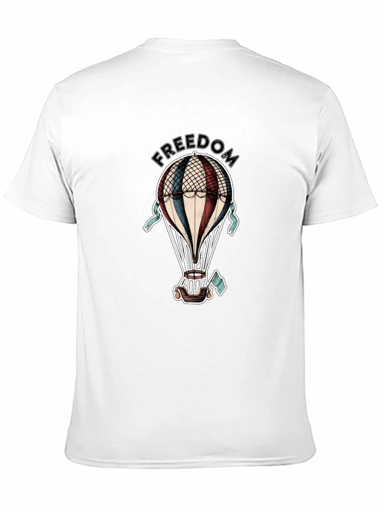 Freedom Hot Air Balloon Graphic Tee