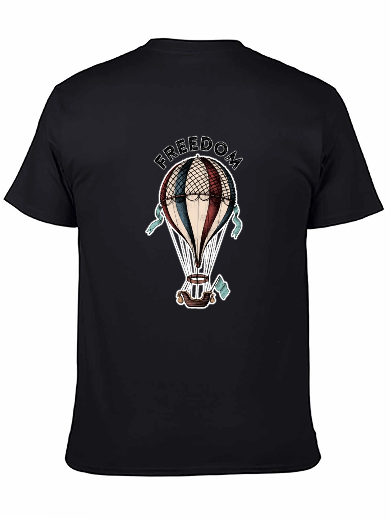 Freedom Hot Air Balloon Graphic Tee