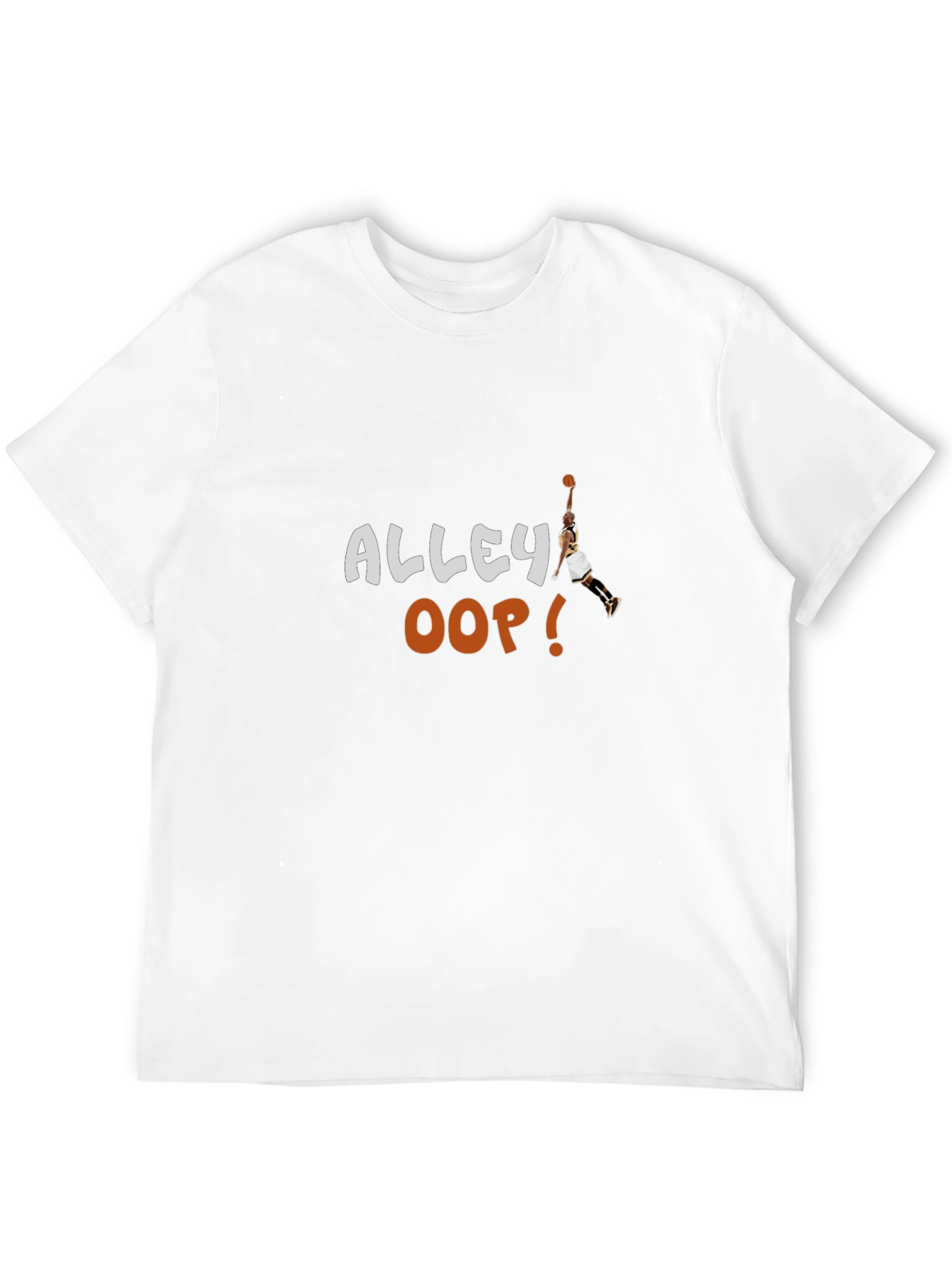 Alley Oop Graphic Tee - Basketball Design