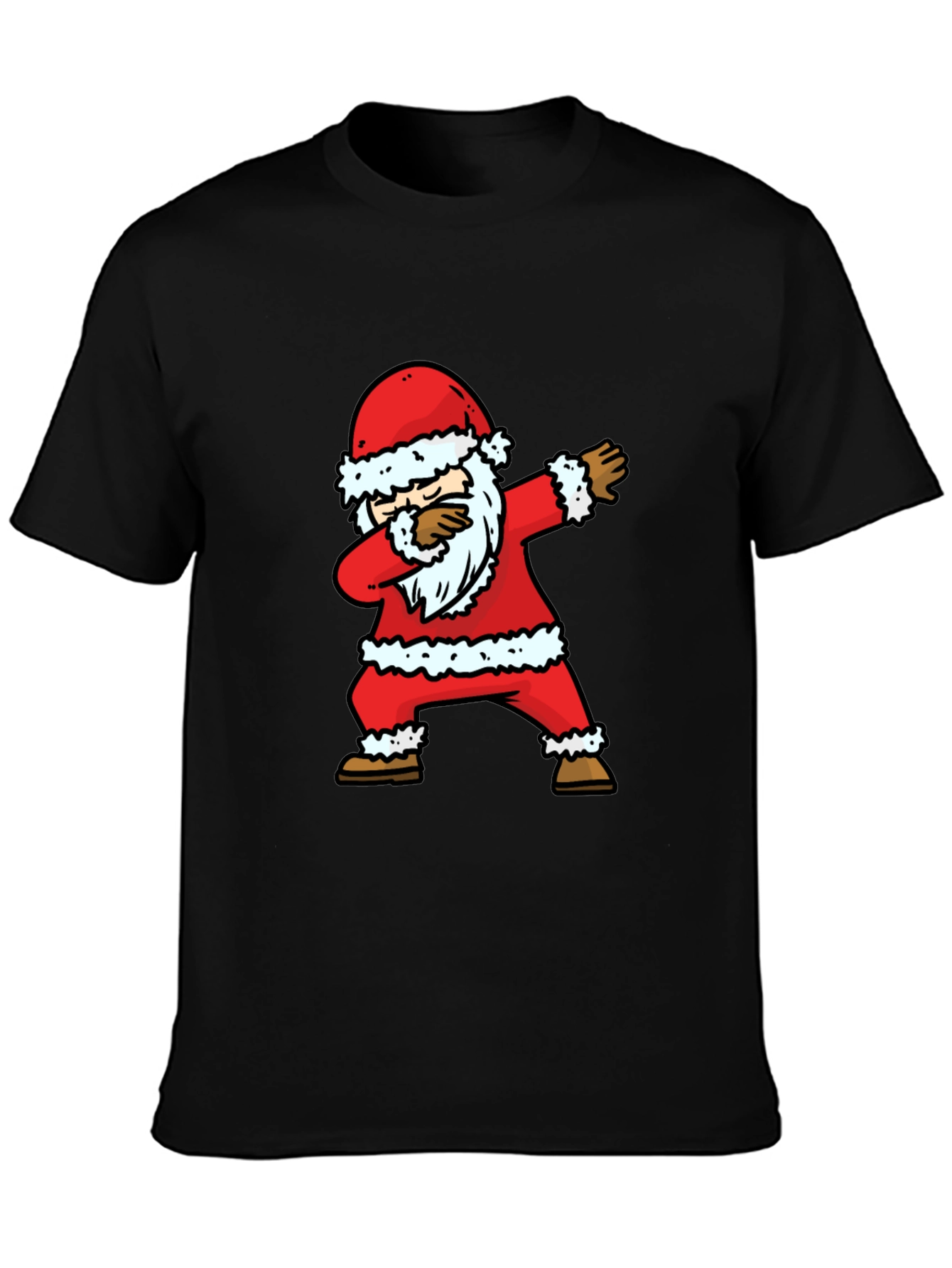 Dabbing Santa Christmas T-Shirt - Holiday Fun!