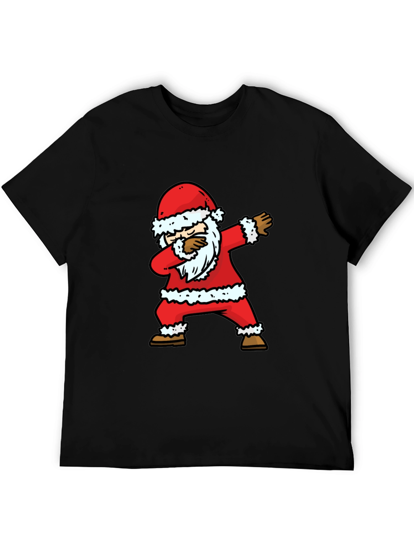 Dabbing Santa Christmas T-Shirt - Holiday Fun!