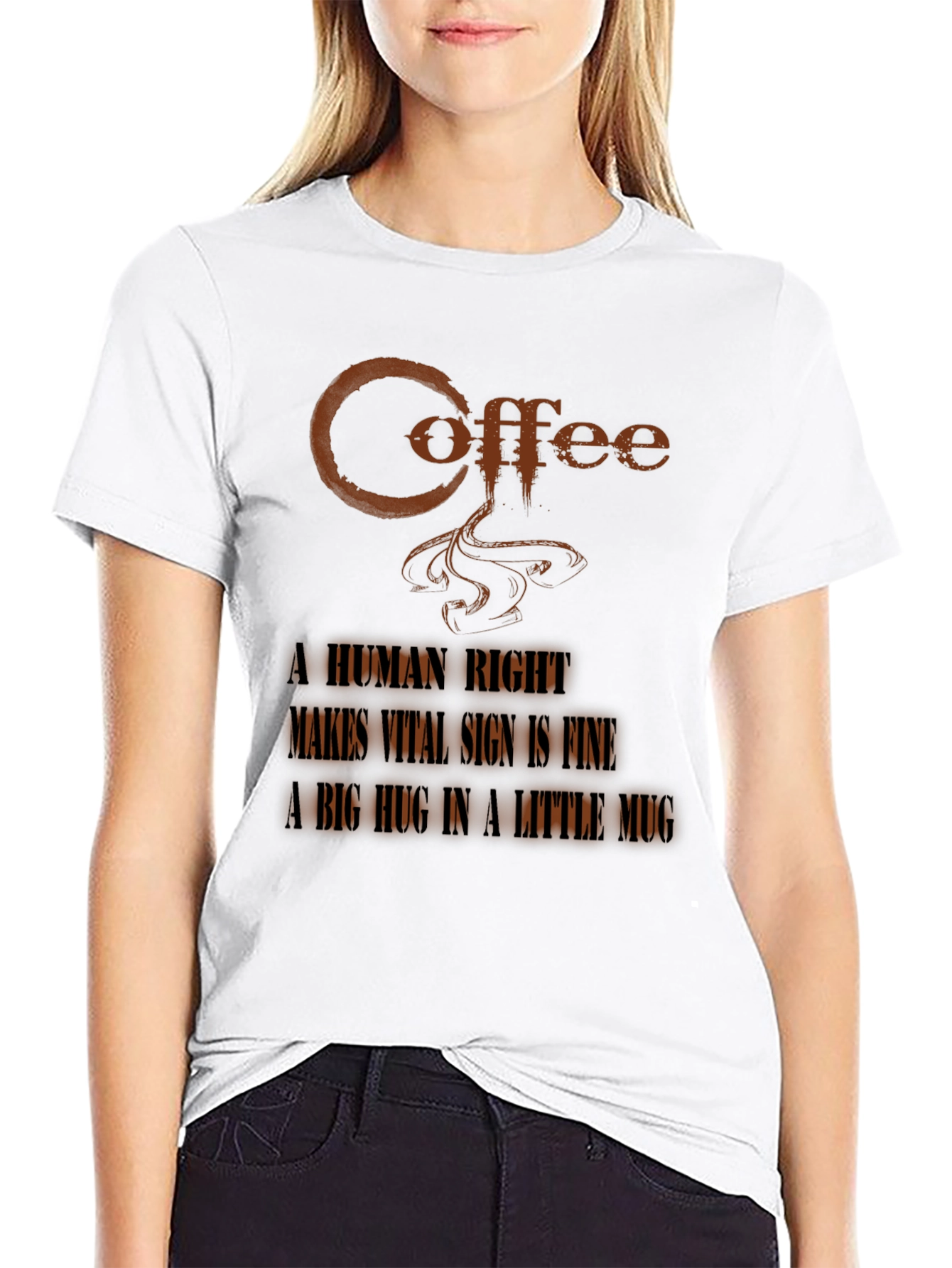 Coffee A Human Right Graphic Tee