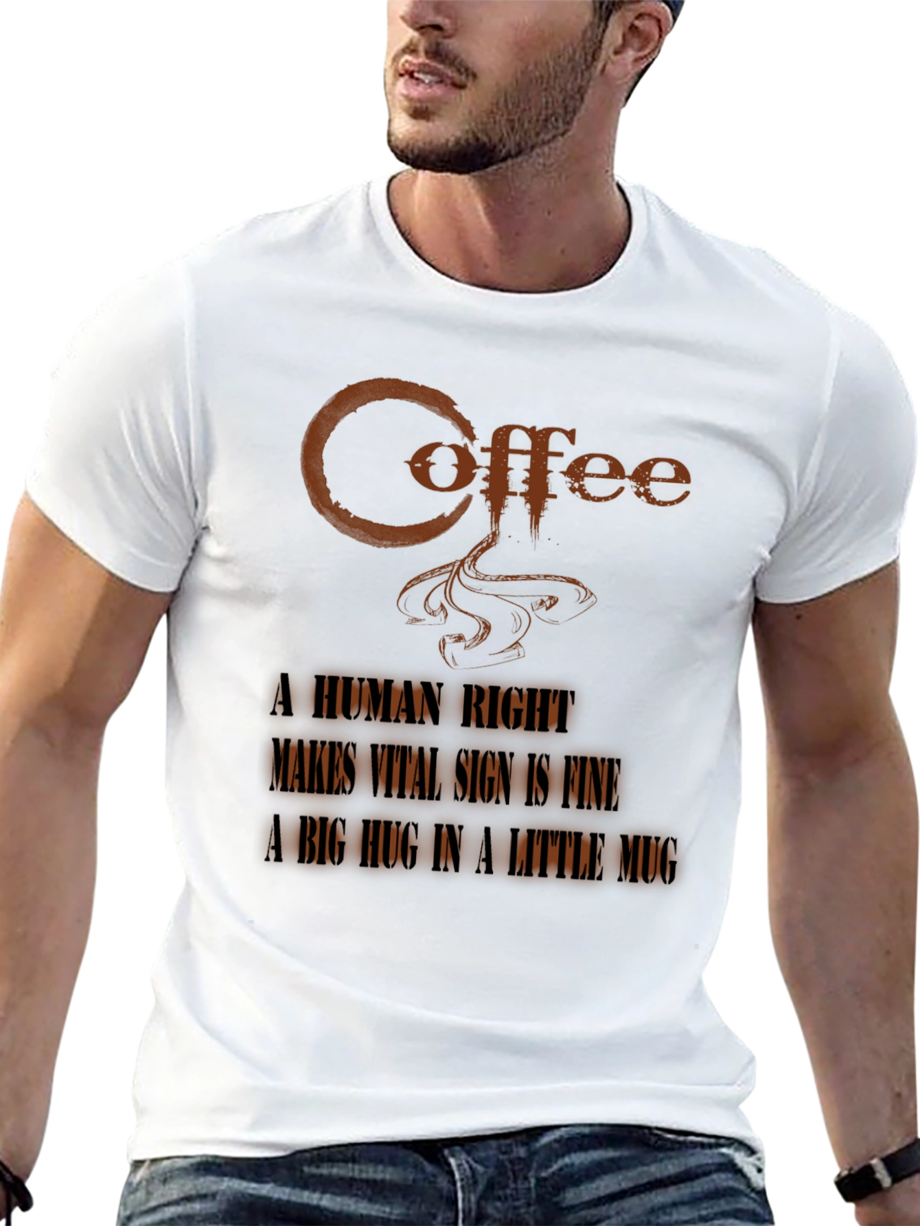 Coffee A Human Right Graphic Tee