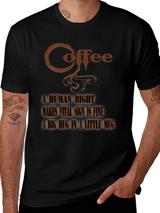 Coffee A Human Right Graphic Tee