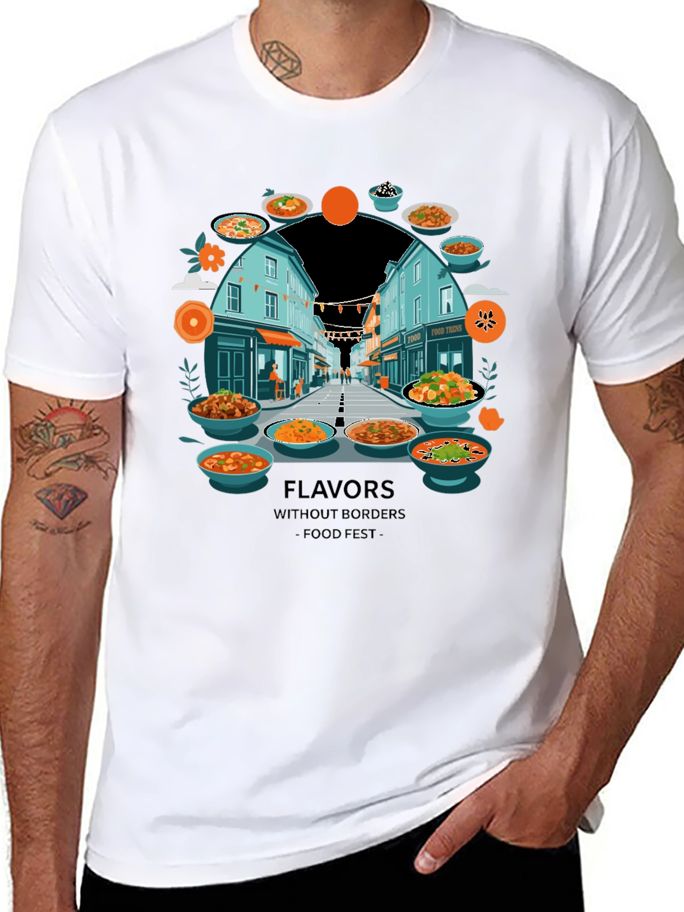 Food Fest Graphic Tee