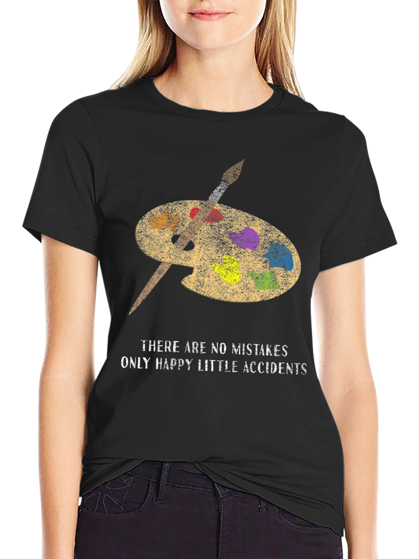 Painters Palette T-Shirt - Happy Accidents
