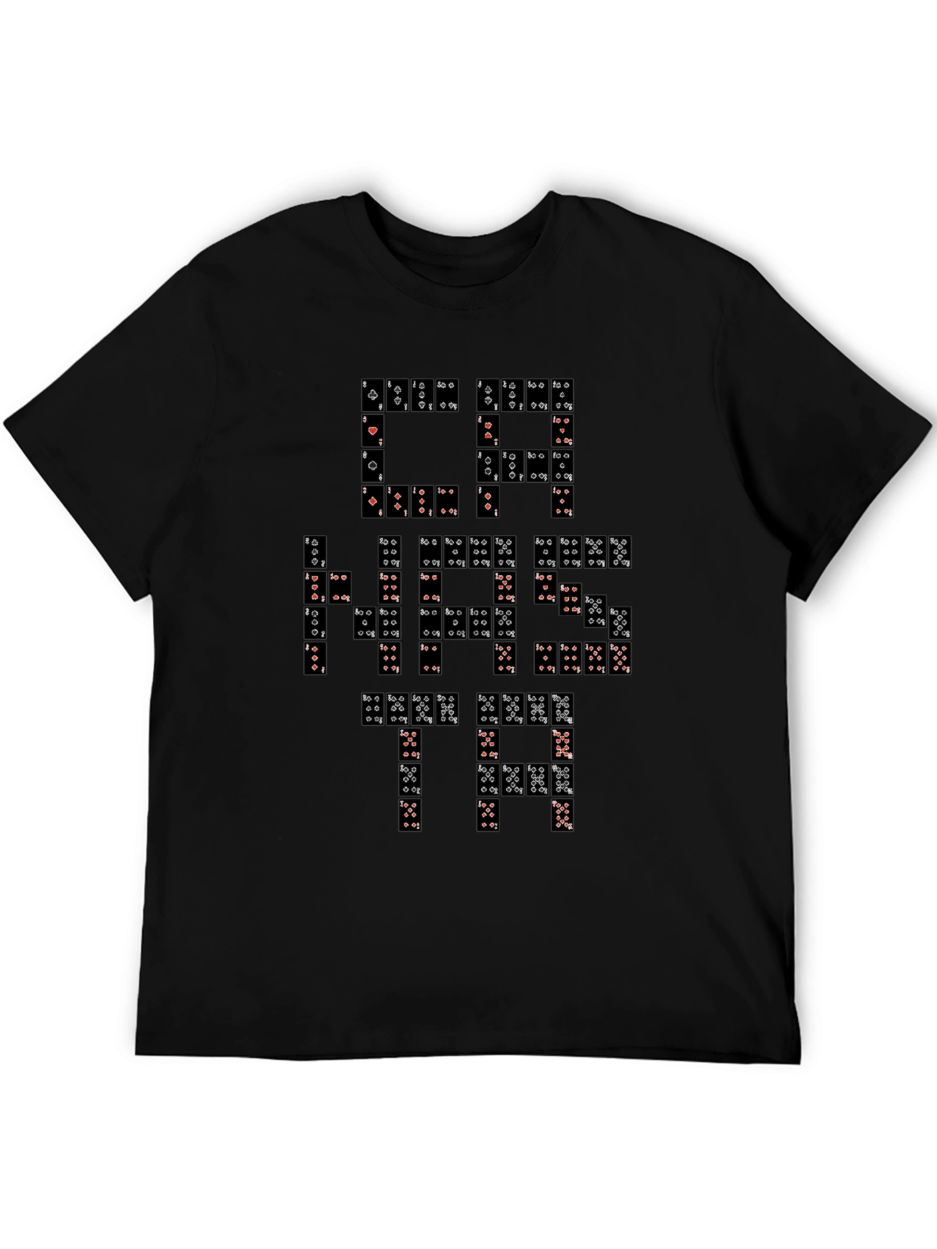 Cardistry Graphic T-Shirt - Black