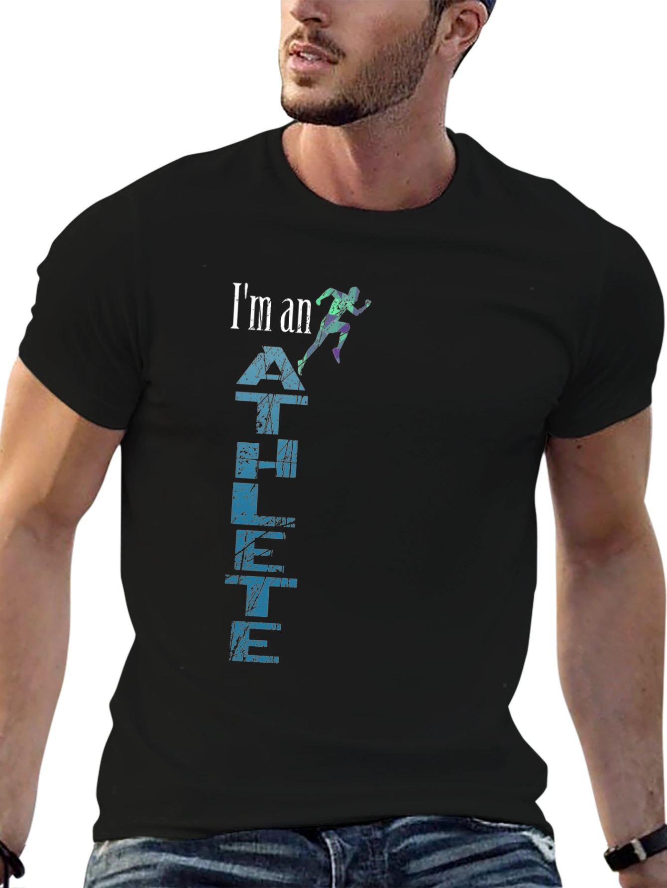 Im An Athlete T-Shirt - Sports & Fitness