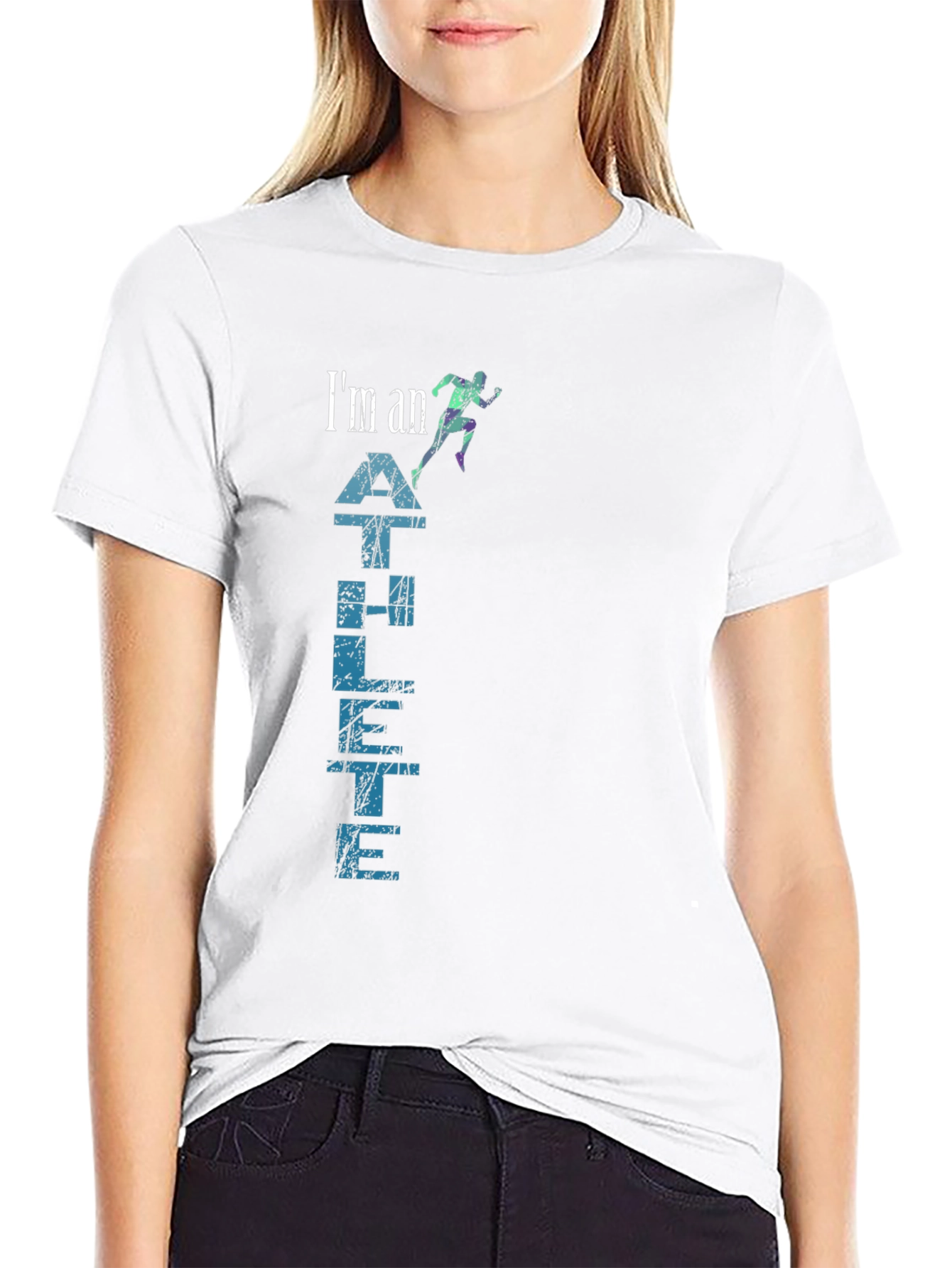 Im An Athlete T-Shirt - Sports & Fitness