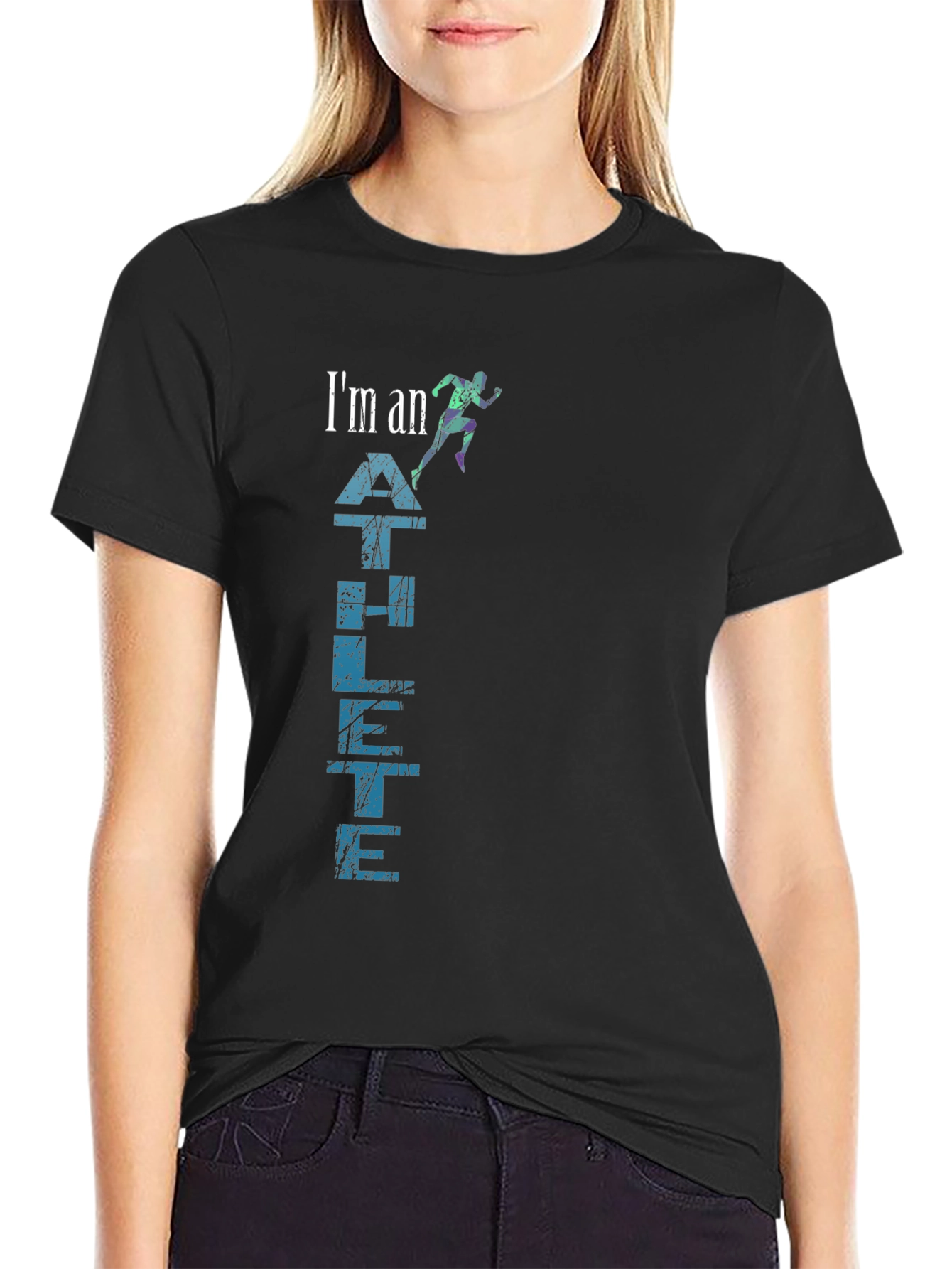 Im An Athlete T-Shirt - Sports & Fitness