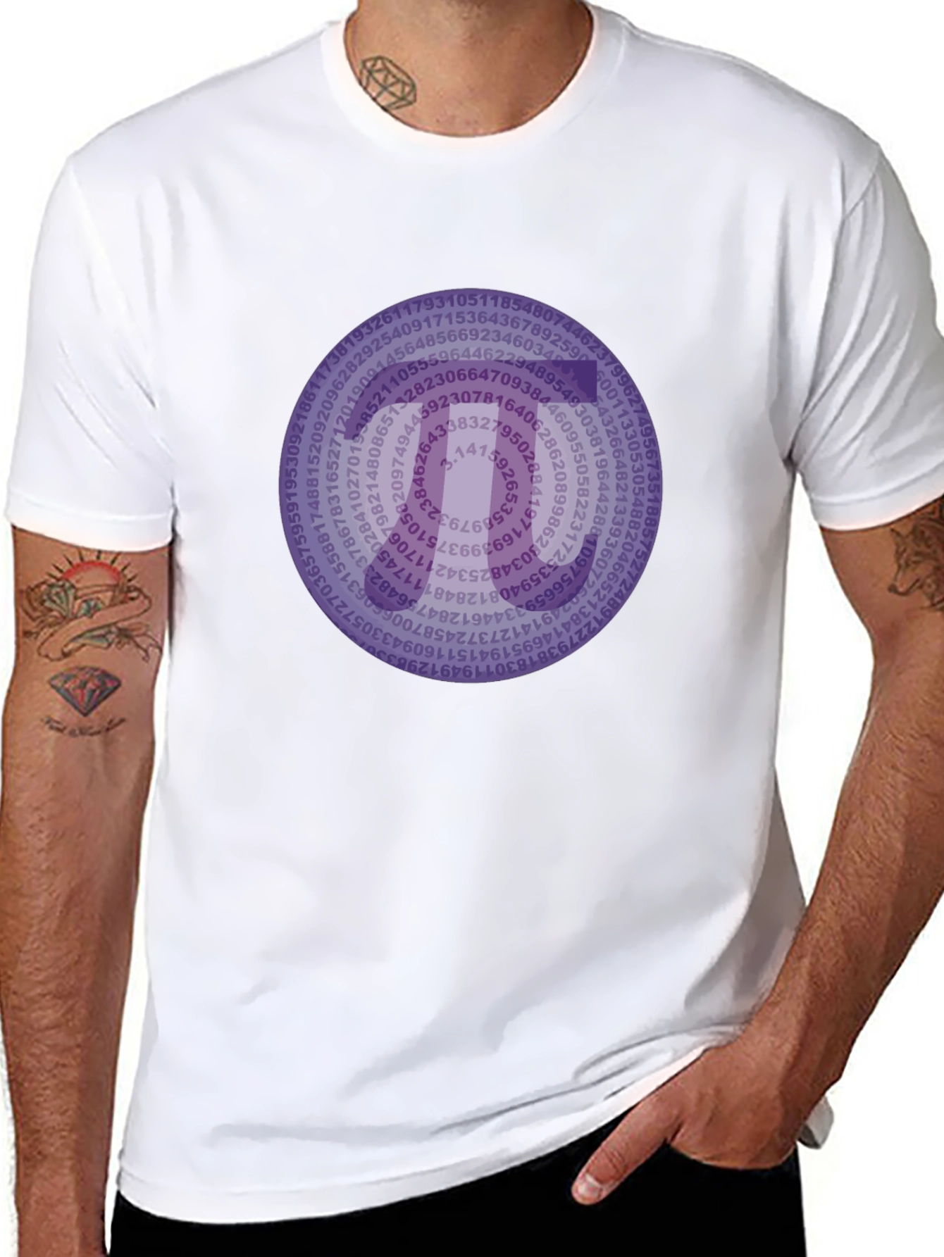 Pi Symbol T-Shirt - Math Geek Tee