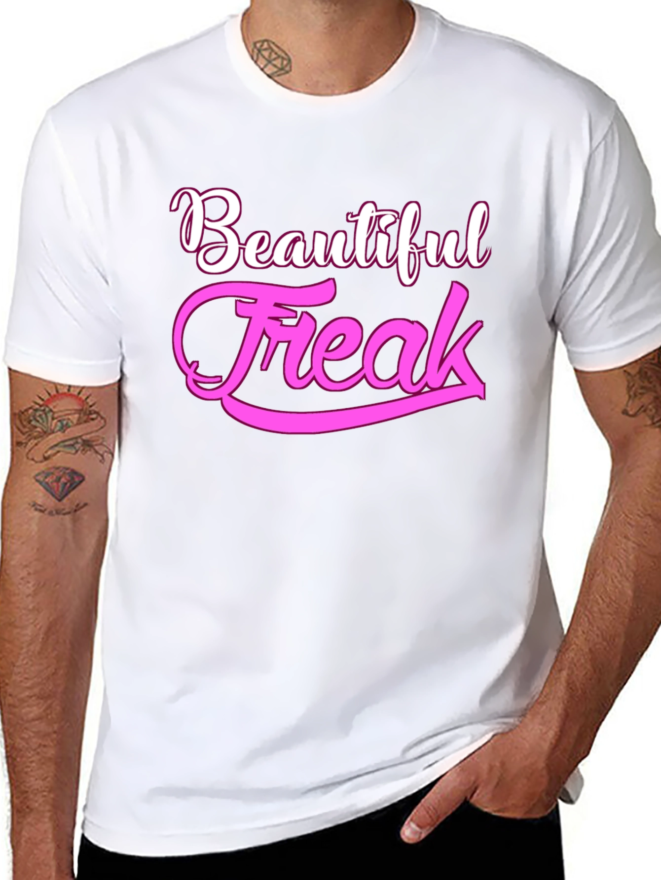 Beautiful Freak Black Graphic Tee