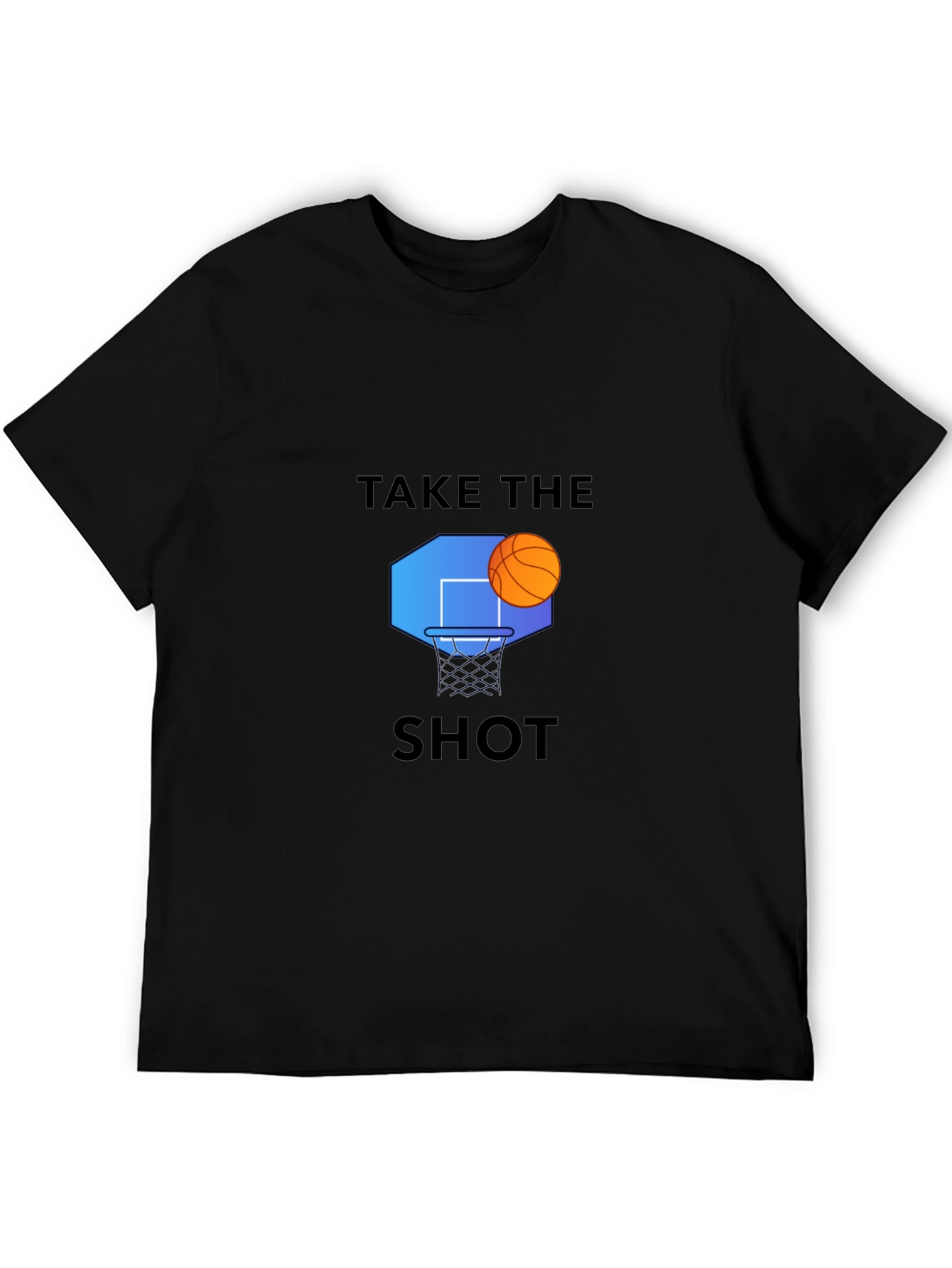 Take the Shot Black Graphic Tee