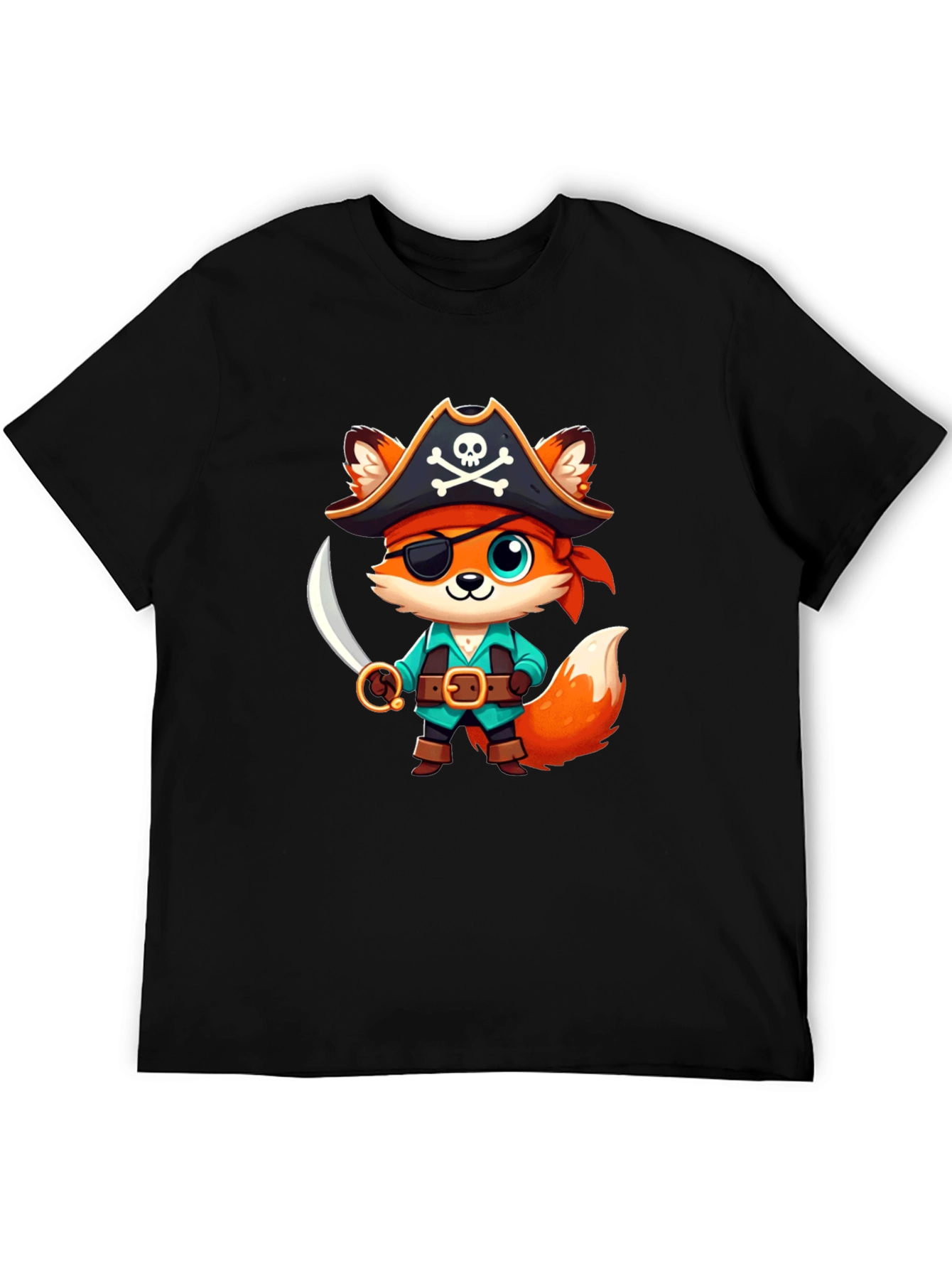 Cute Pirate Fox T-Shirt