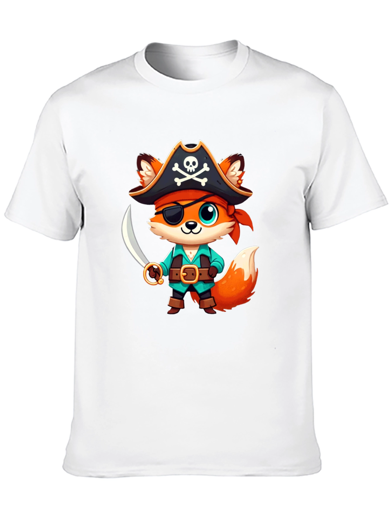 Cute Pirate Fox T-Shirt