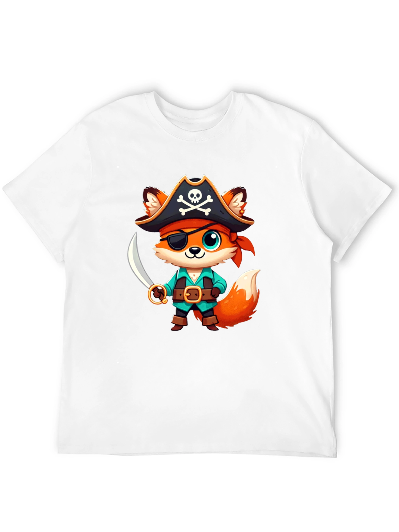 Cute Pirate Fox T-Shirt