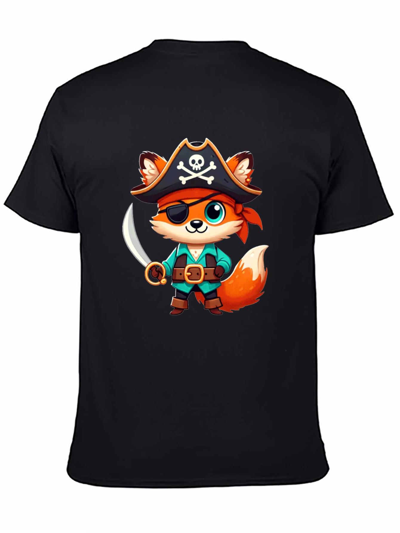 Cute Pirate Fox T-Shirt