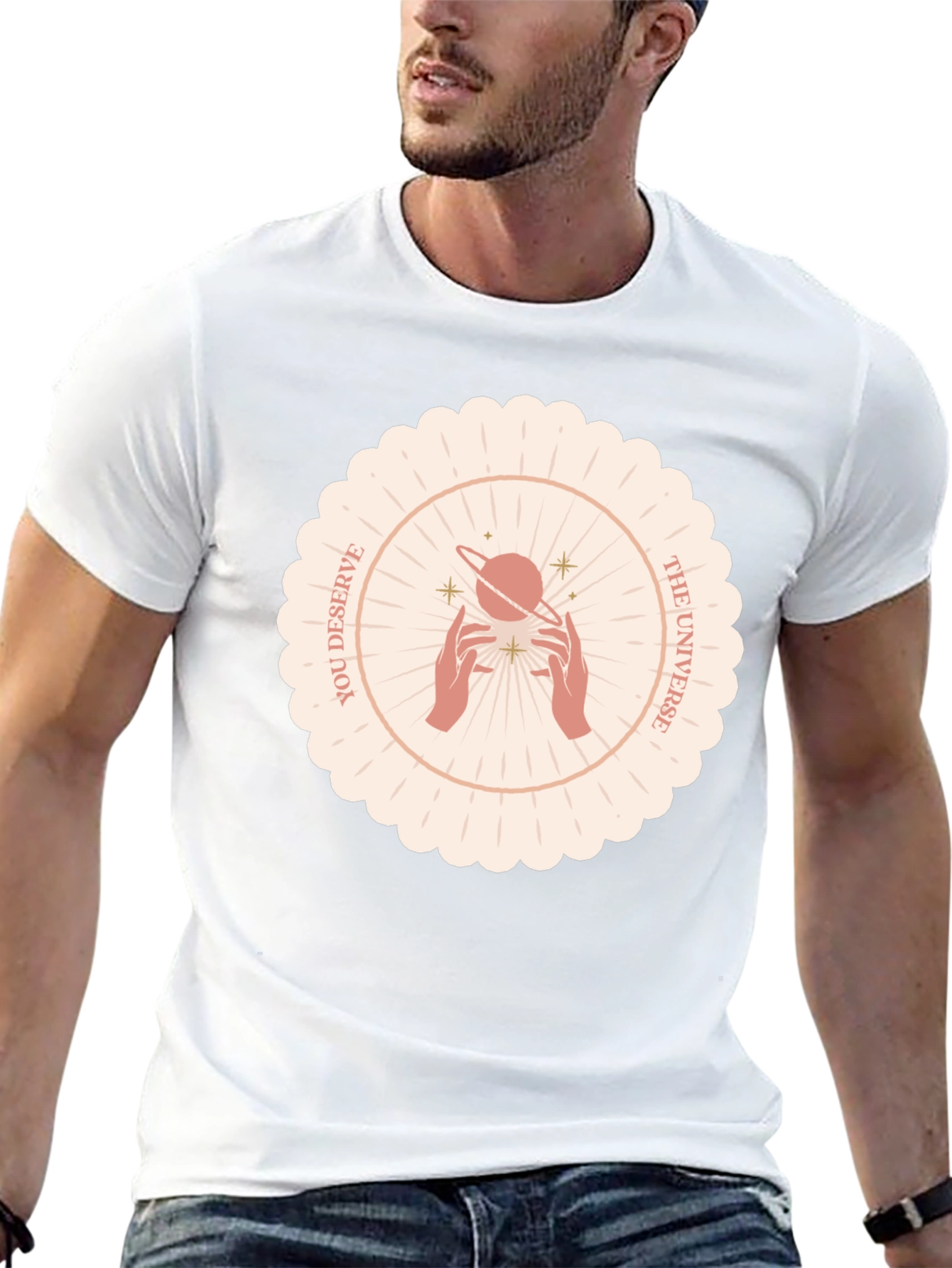 Cosmic Universe Graphic Tee - You Deserve It!