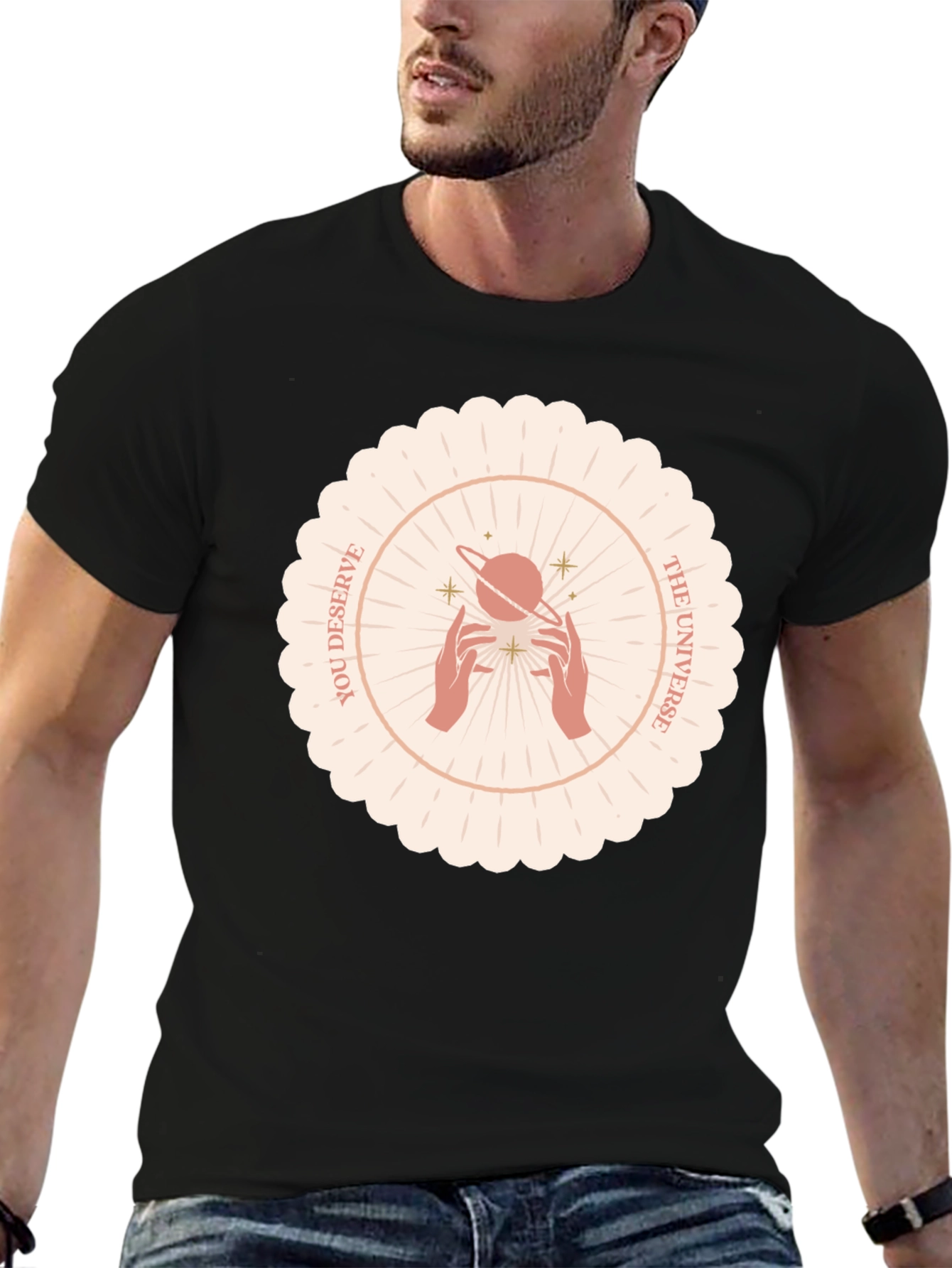 Cosmic Universe Graphic Tee - You Deserve It!