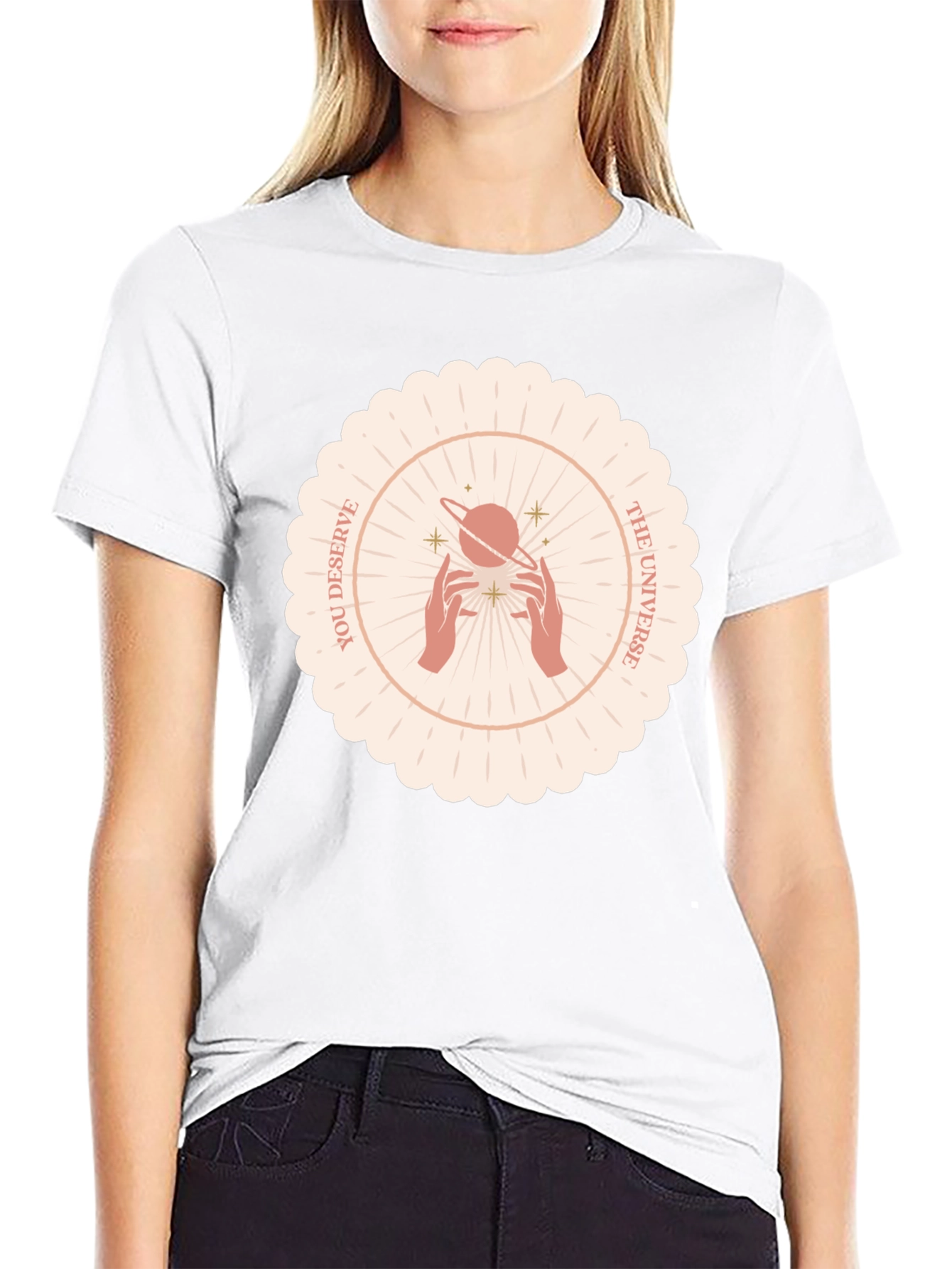 Cosmic Universe Graphic Tee - You Deserve It!