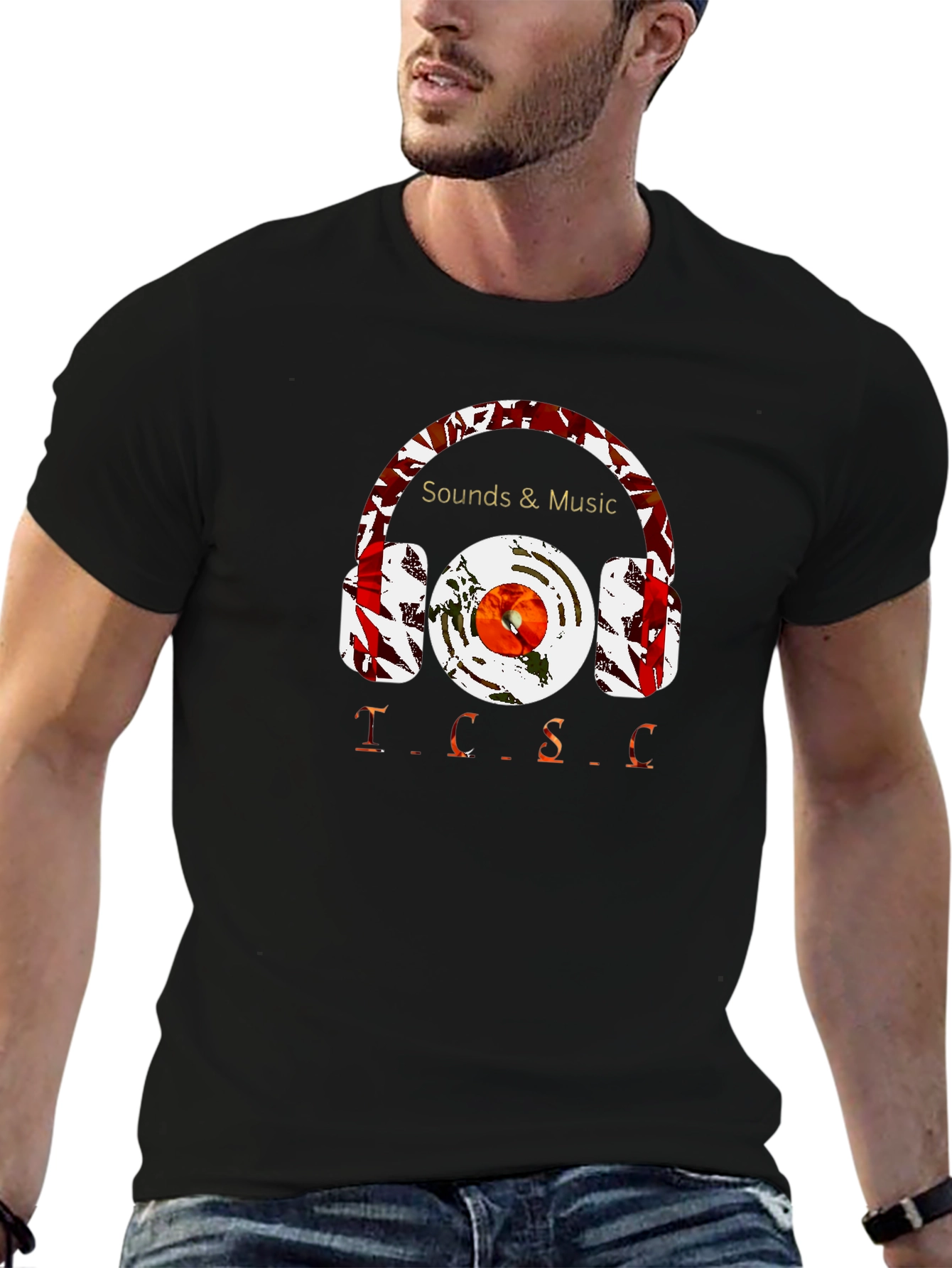 Sounds & Music Graphic T-Shirt