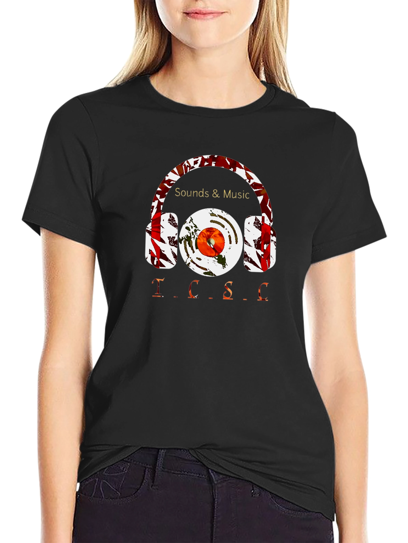 Sounds & Music Graphic T-Shirt