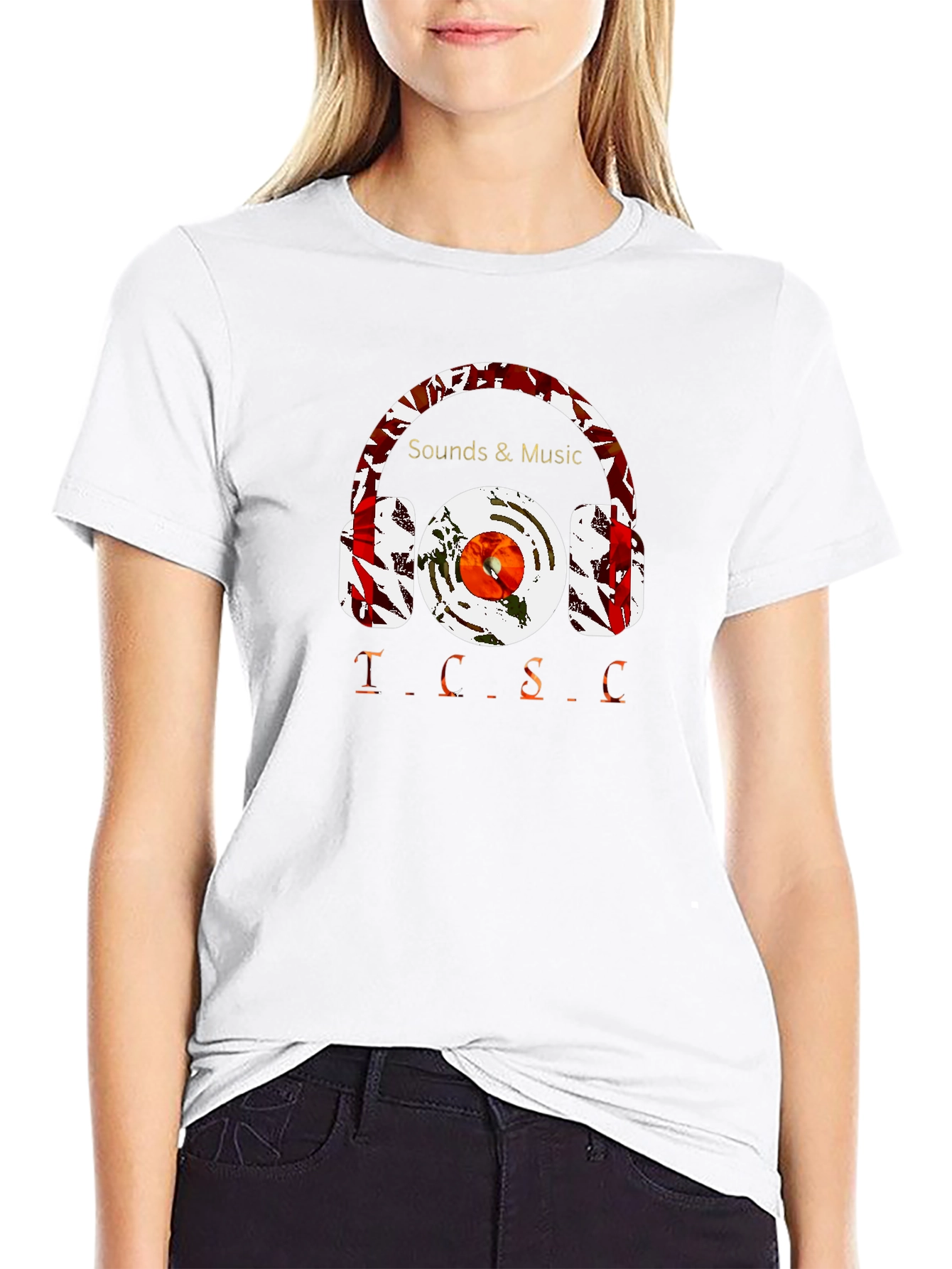 Sounds & Music Graphic T-Shirt