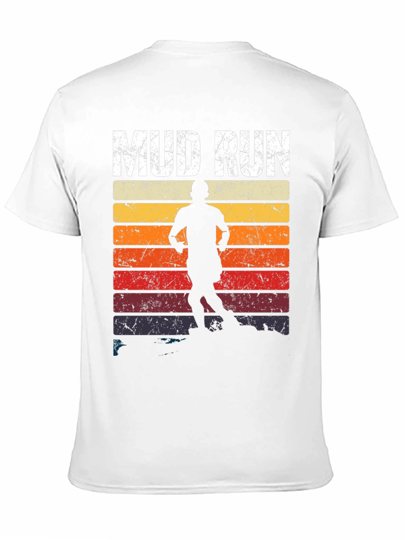 Mud Run Retro Graphic T-Shirt - Mens