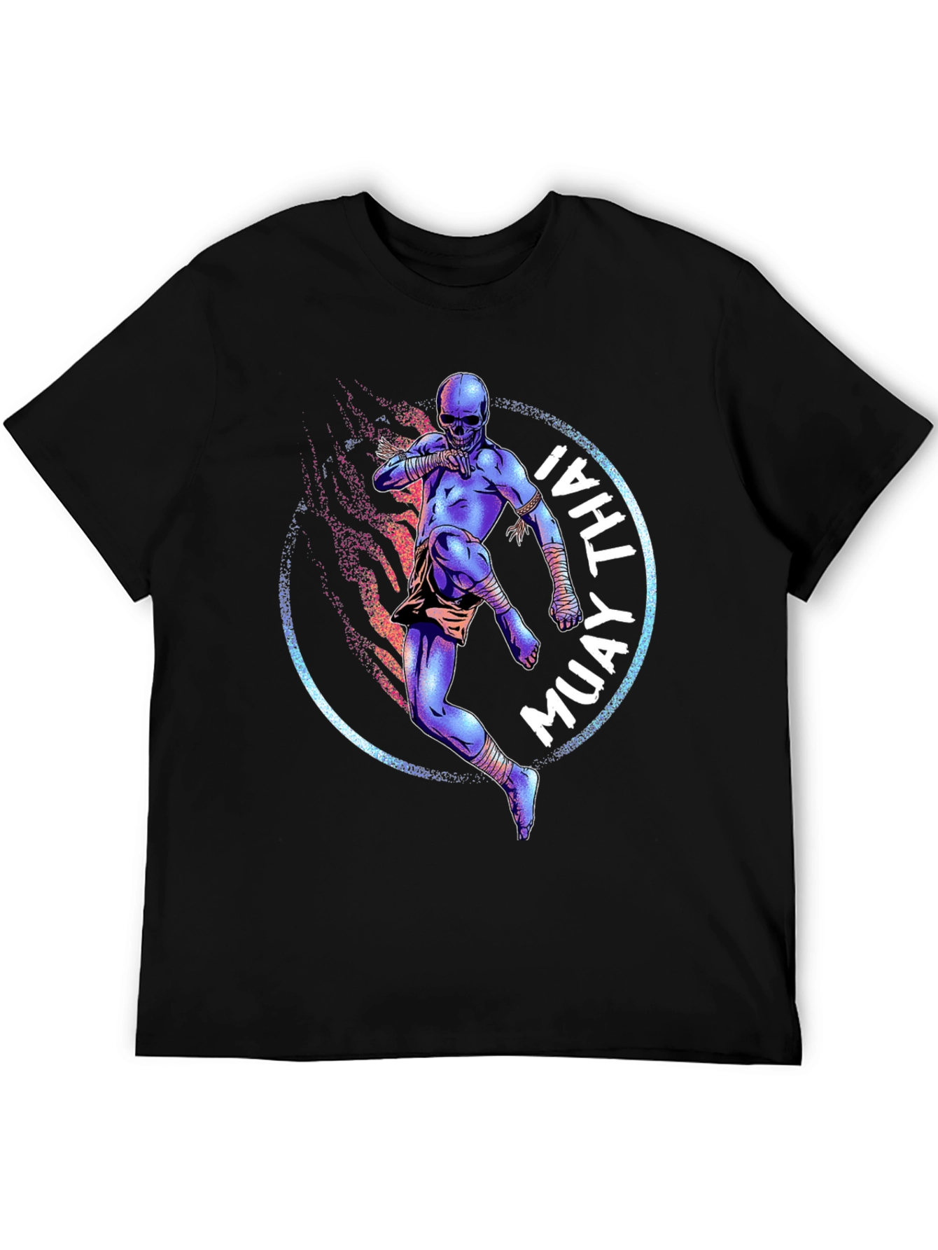 Muay Thai Skull Kick T-Shirt - Graphic Tee