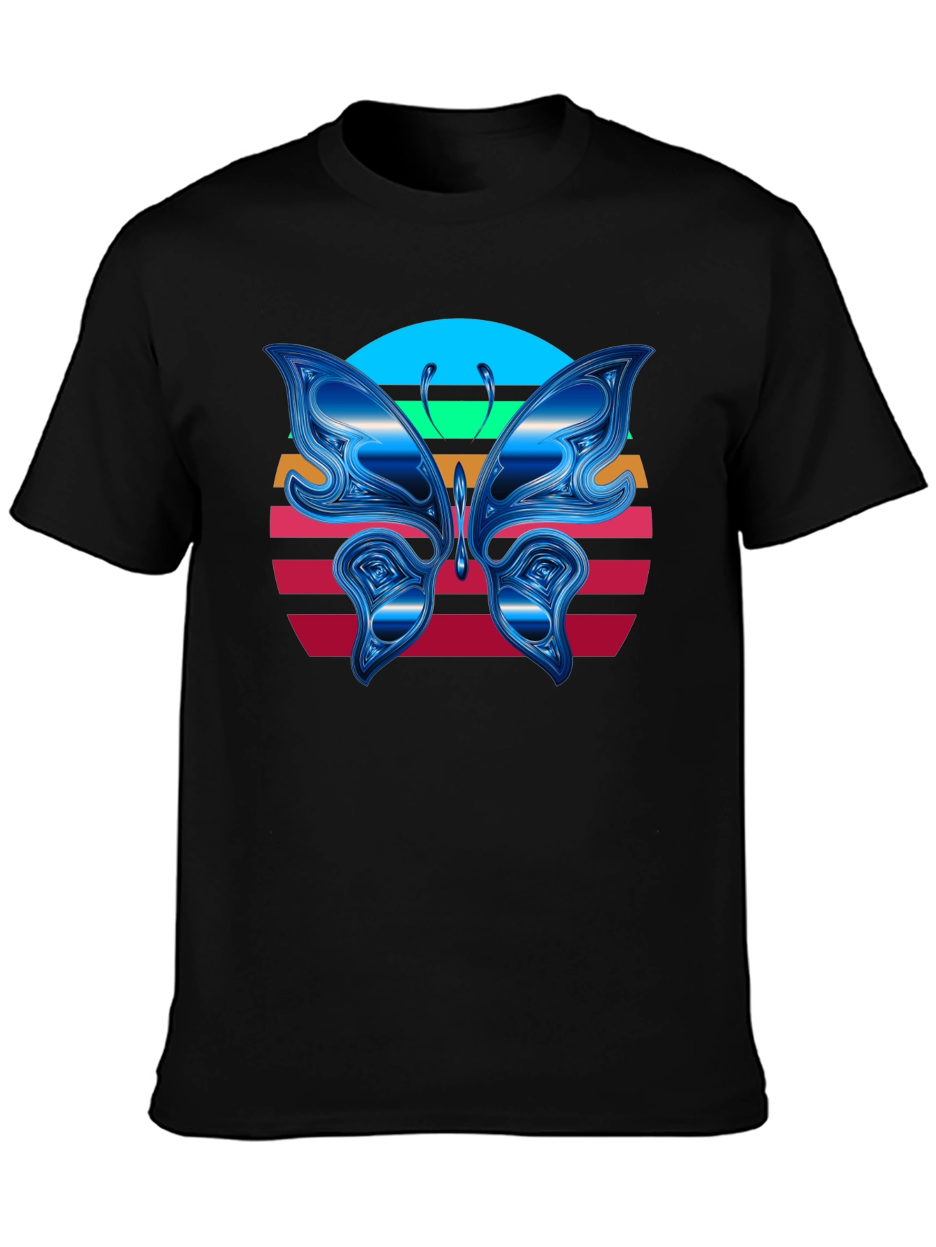Butterfly Sunset Graphic Tee