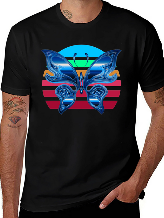 Butterfly Sunset Graphic Tee