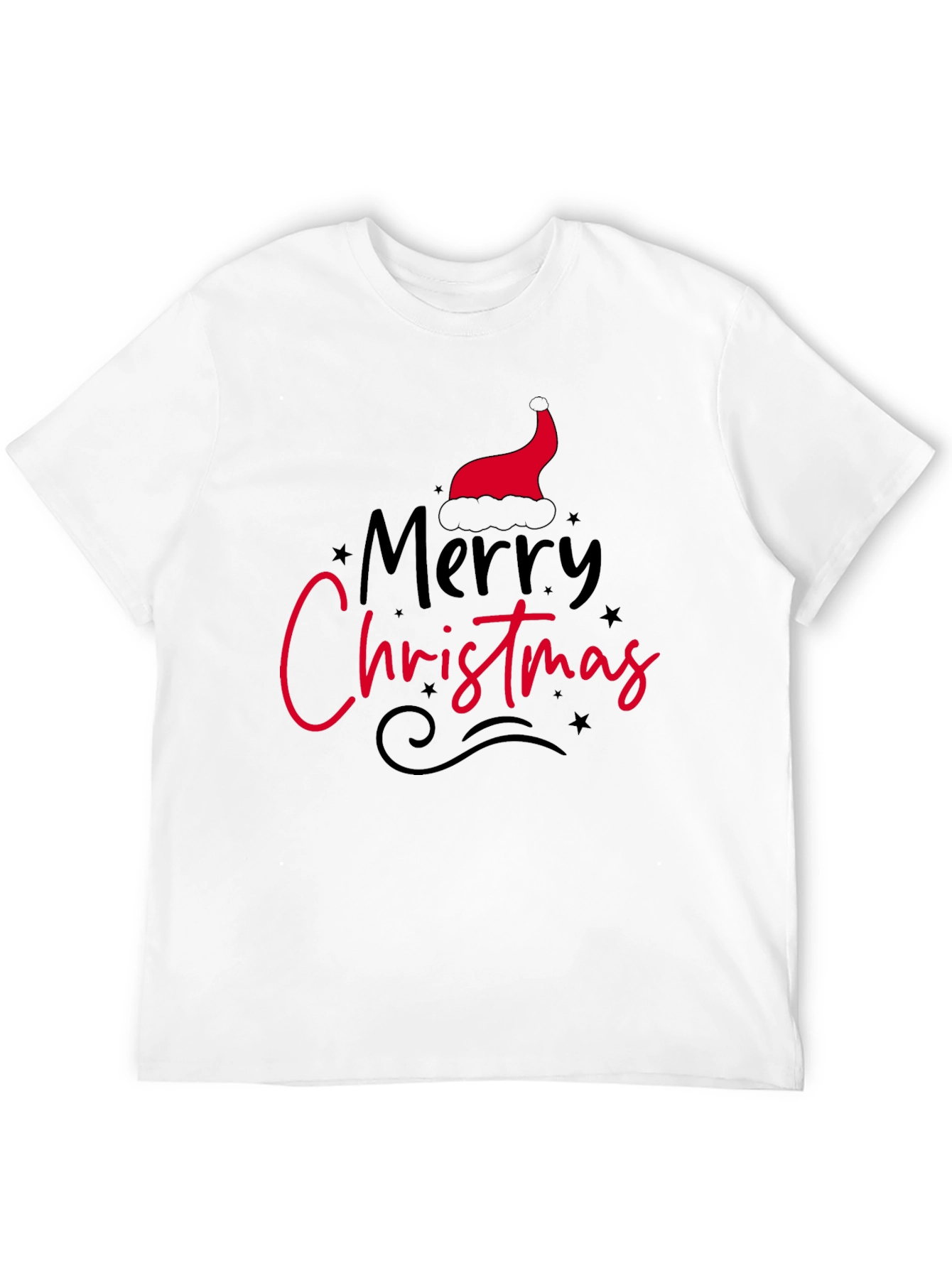 Merry Christmas Graphic Tee - Holiday Style