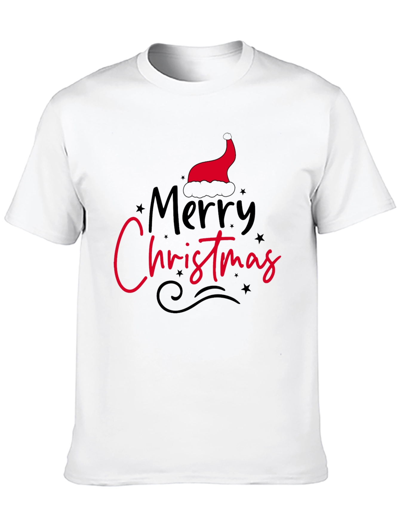 Merry Christmas Graphic Tee - Holiday Style