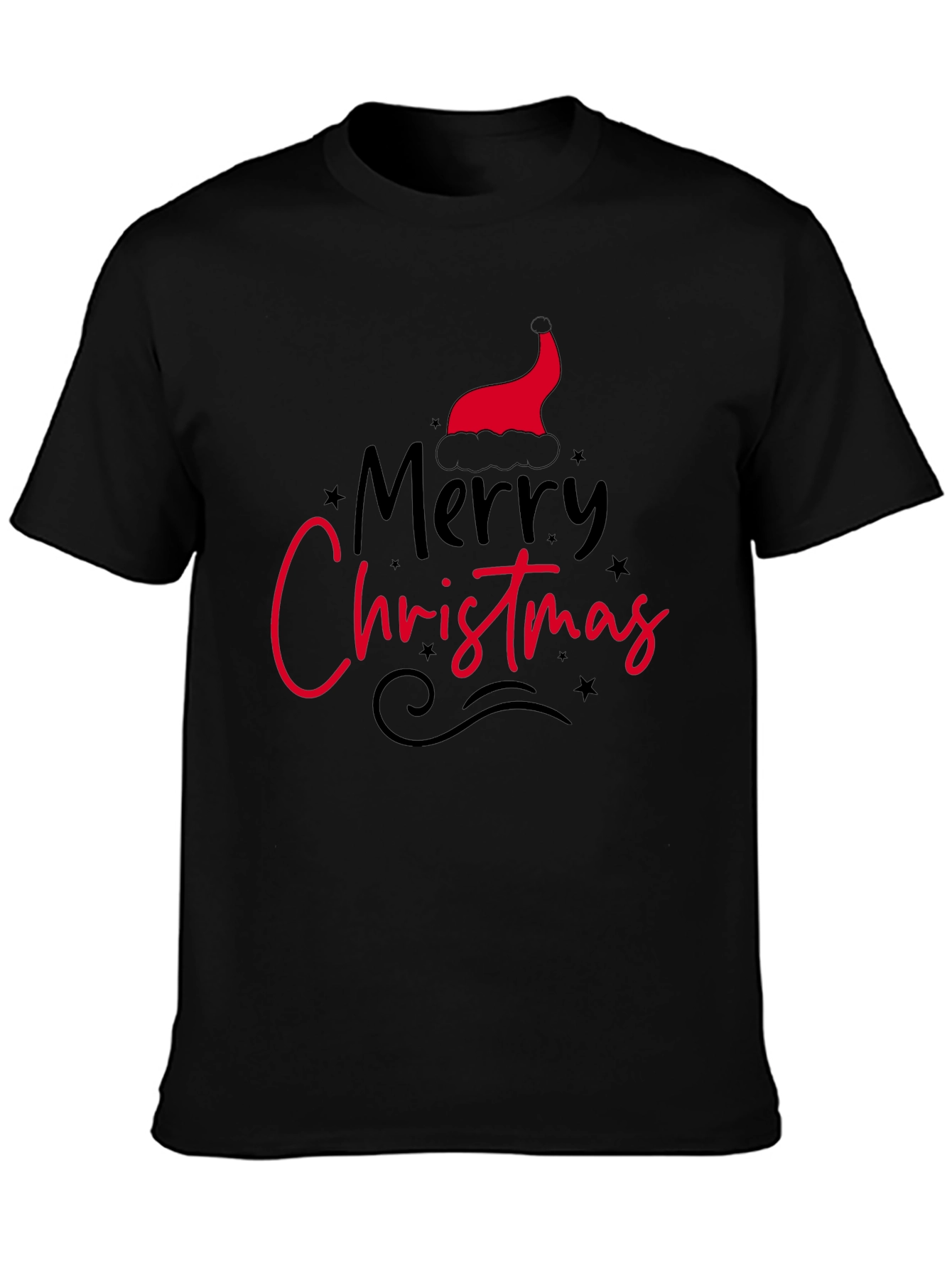 Merry Christmas Graphic Tee - Holiday Style