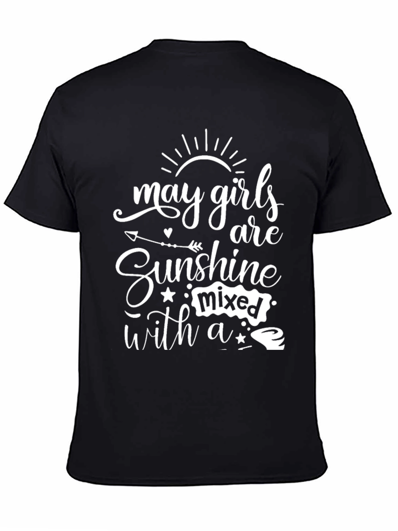 May Girls Sunshine Mixed With T-Shirt