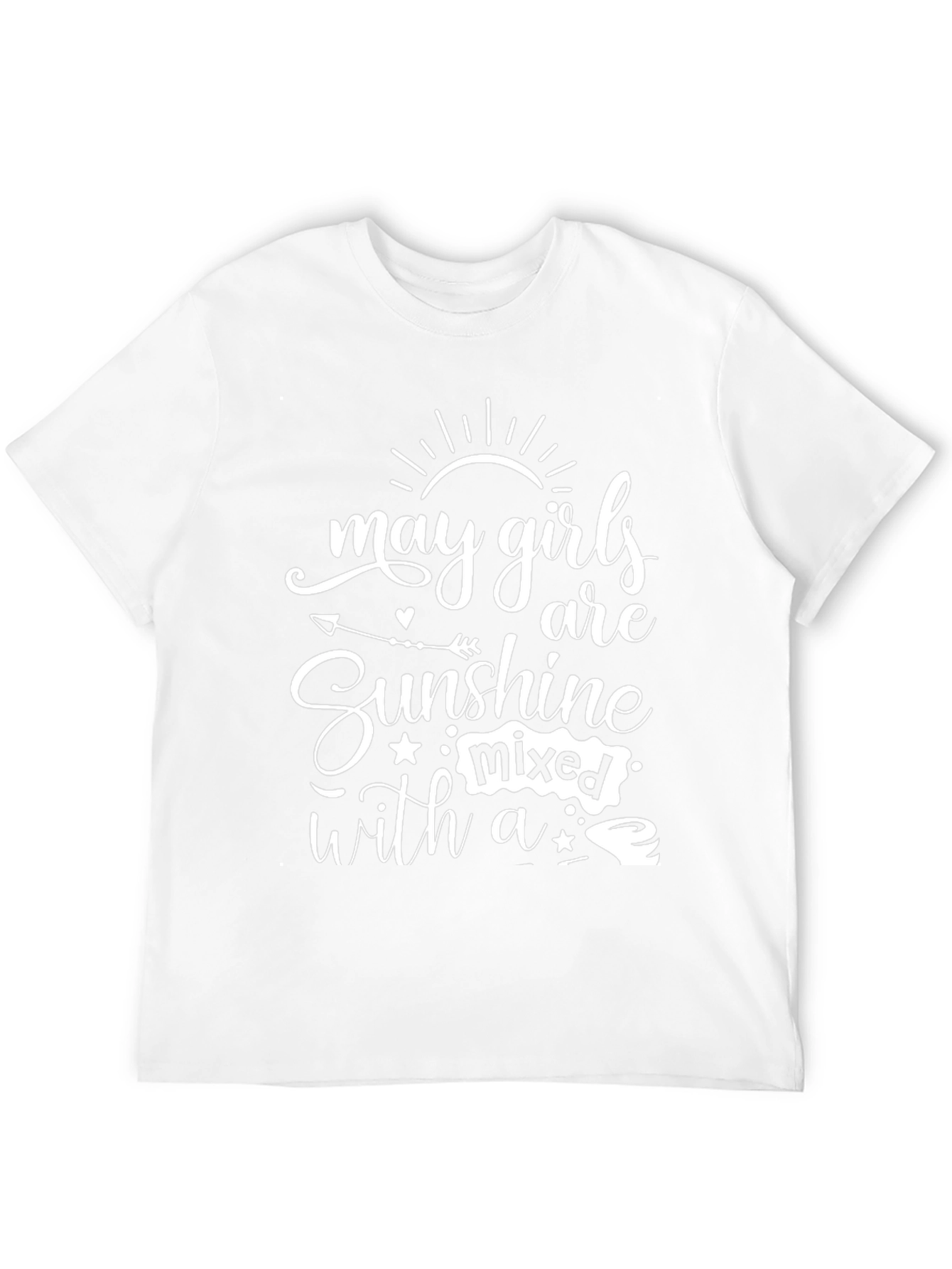 May Girls Sunshine Mixed With T-Shirt